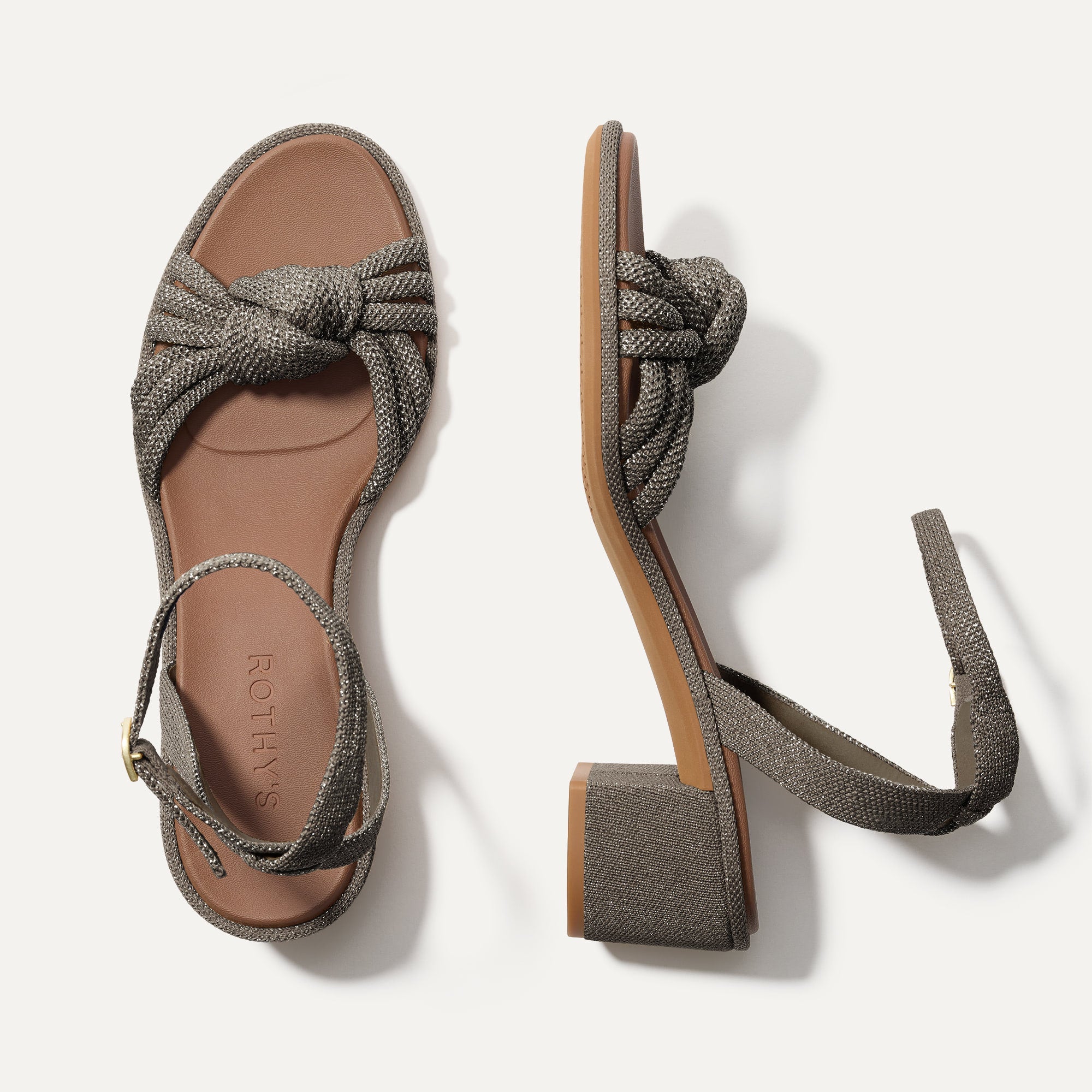 Women's Comfortable Knot Detail Flat Sandals - Breathable Summer Casual Shoes for Beach, Walking & Outdoor Activities