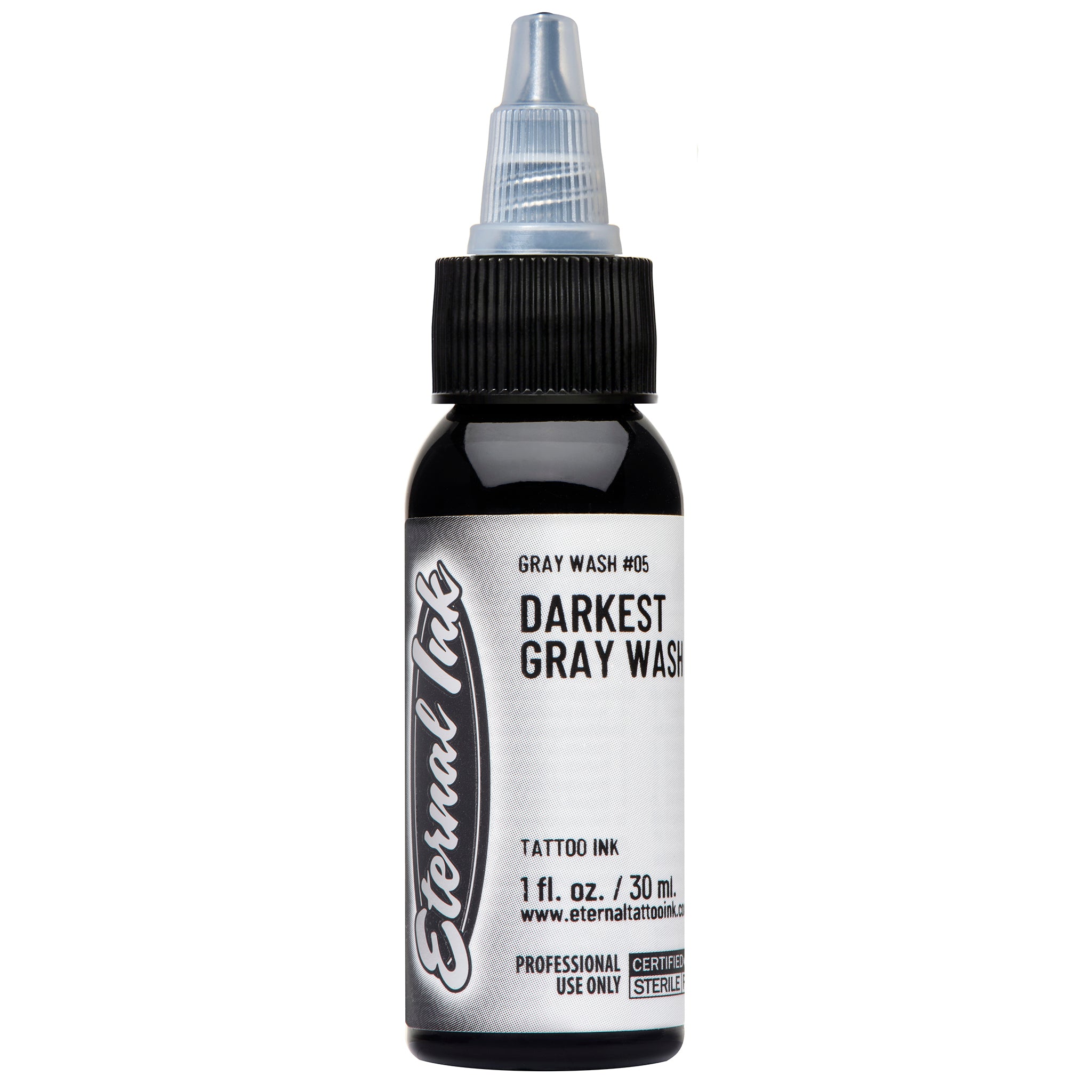 Eternal Darkest Gray Wash Ink - Premium Waterproof Calligraphy Ink for Artists & Crafters - Perfect for Drawing, Lettering, and DIY Projects