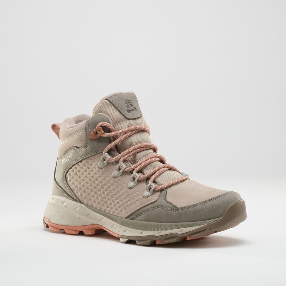 Women's Trek Snow Mid Waterproof Hiking Boots - Warm Winter Outdoor Boots for Women - Perfect for Snow Trekking, Camping & Cold Weather Adventures