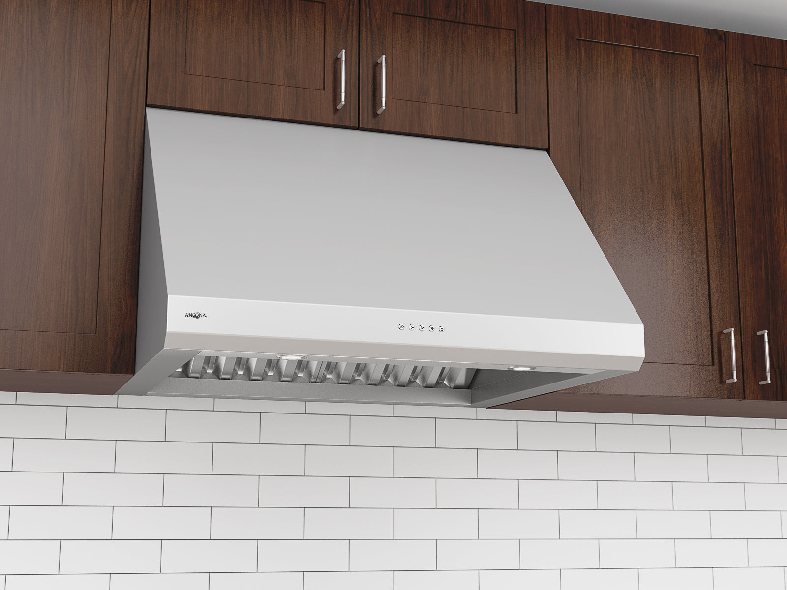 30 Inch Pro UC 850 CFM Ducted Under Cabinet Range Hood - Powerful Kitchen Ventilation for Smoke, Grease and Odor Removal - Perfect for Home Cooking, Grilling and Baking