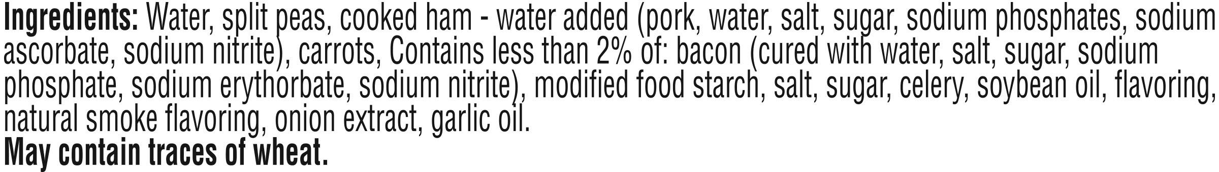 Campbell's Condensed Split Pea with Ham Soup - 11.5 Ounce Cans (Pack of 12) | Hearty & Nutritious Meal for Quick Lunches, Camping Trips & Emergency Food Storage