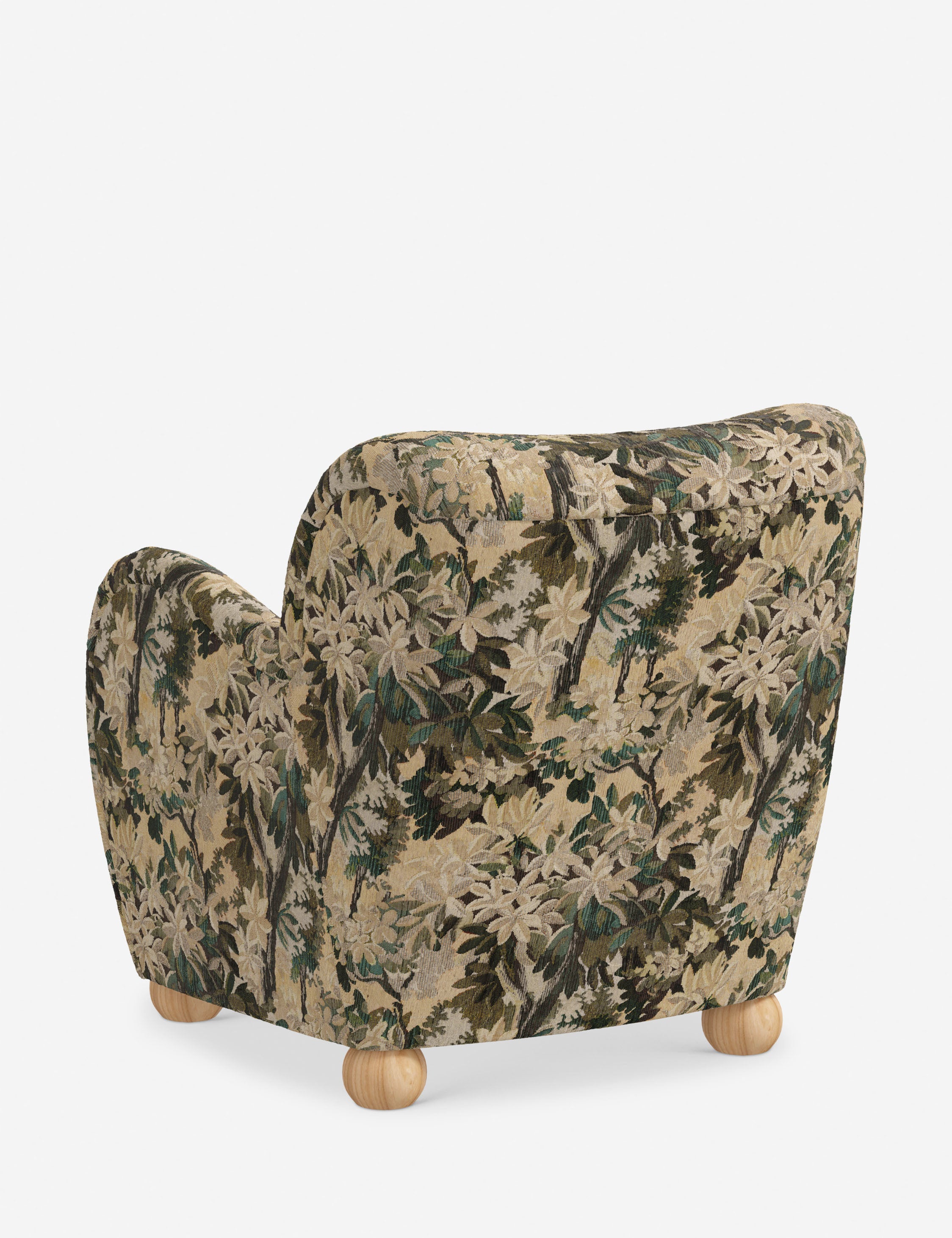 Baird Accent Chair - Modern Upholstered Lounge Chair for Living Room, Bedroom & Office - Stylish Comfortable Reading Chair with Wooden Legs - Perfect for Relaxing, Reading & Decorating Your Home