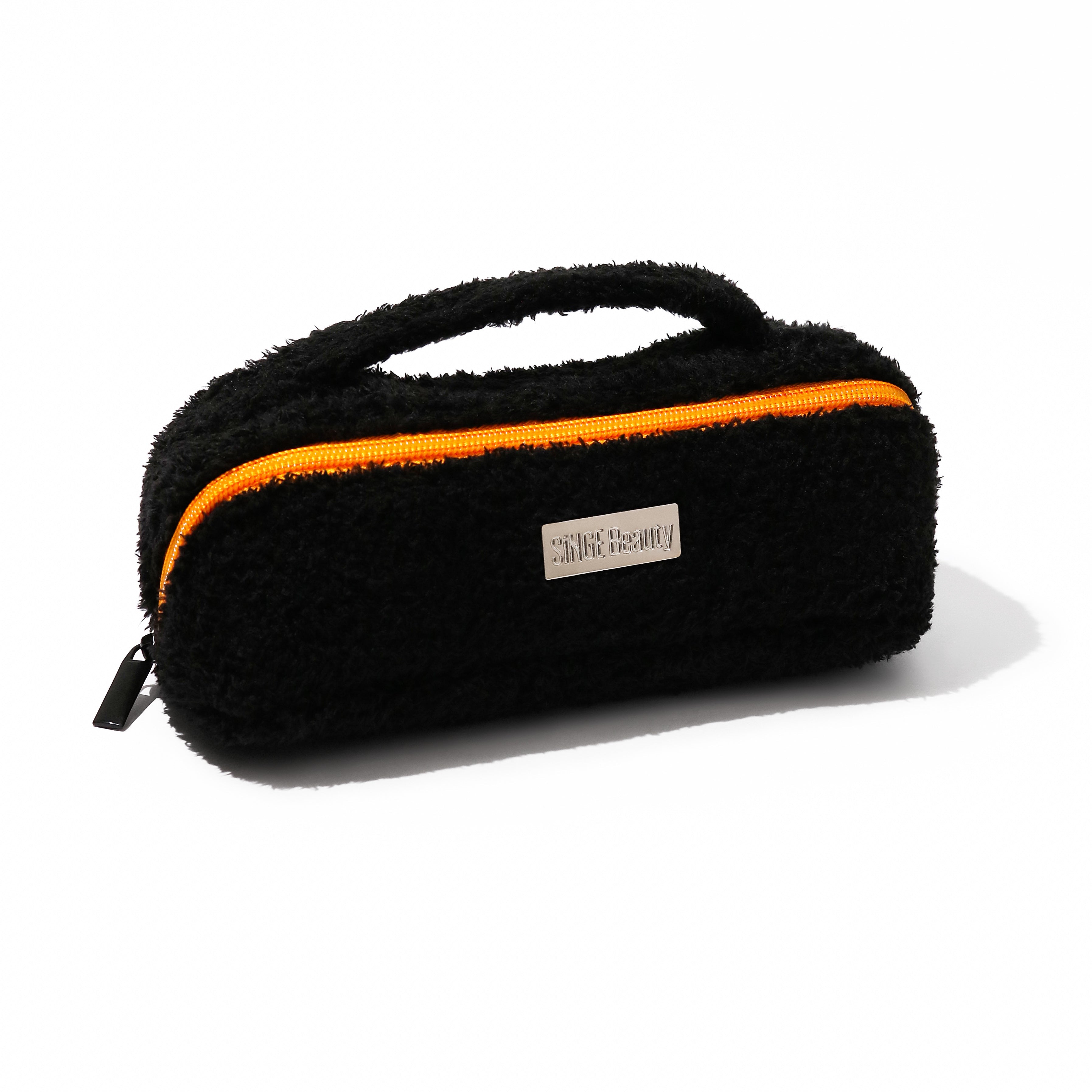 Stylish Single Makeup Bag for Women - Travel Cosmetic Organizer for Brushes & Essentials - Perfect for Gym, Travel & Everyday Use