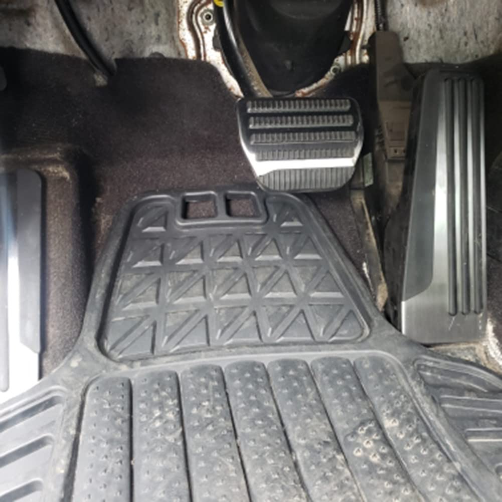 Stainless Steel Car Pedal Covers for Q50 Q60 Q70 QX70 - 2PC Set - Durable Footrests for Enhanced Driving Comfort