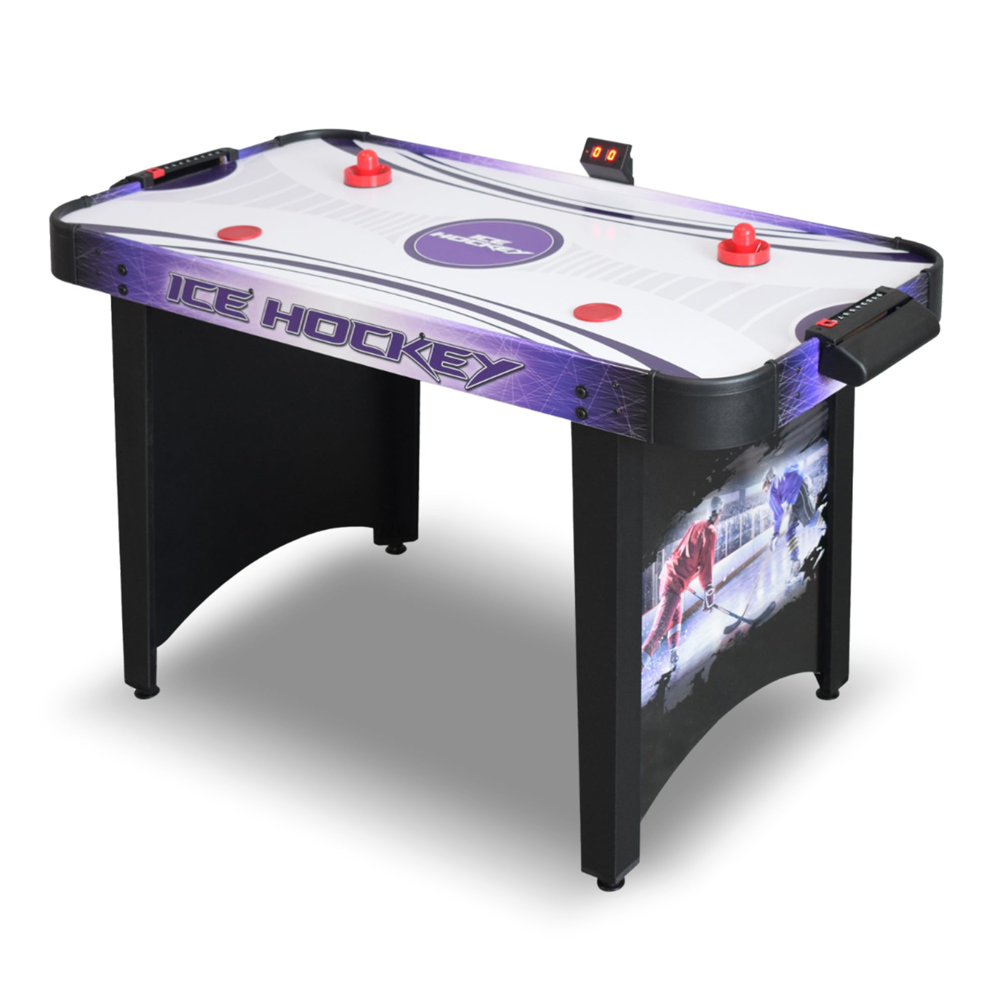 Hathaway Air Hockey Table for Kids & Adults - Fun Family Game Room & Arcade Entertainment for Home, Parties & Game Nights