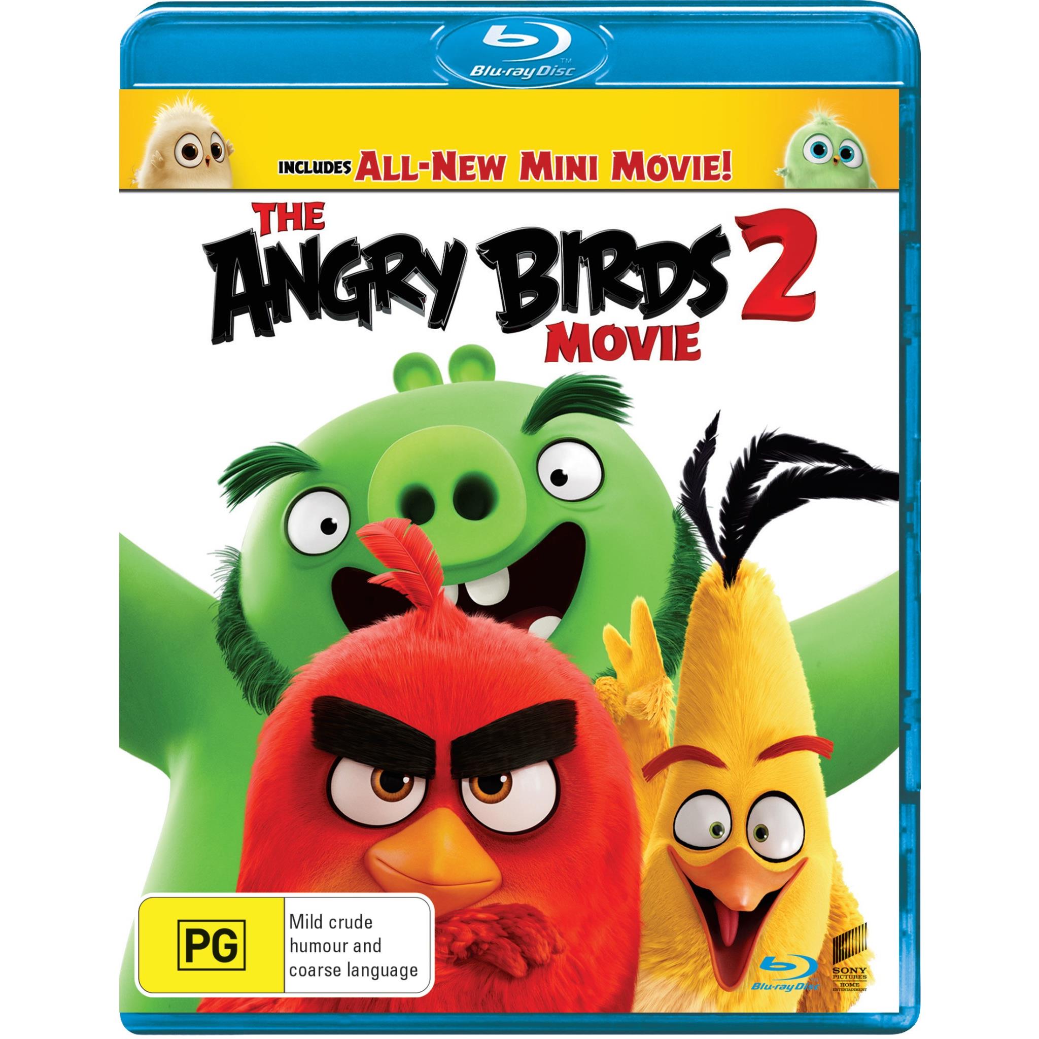 The Angry Birds Movie 2 - Official DVD & Blu-ray | Family Comedy Animation Film for Kids & Adults | Perfect for Movie Nights & Birthday Gifts