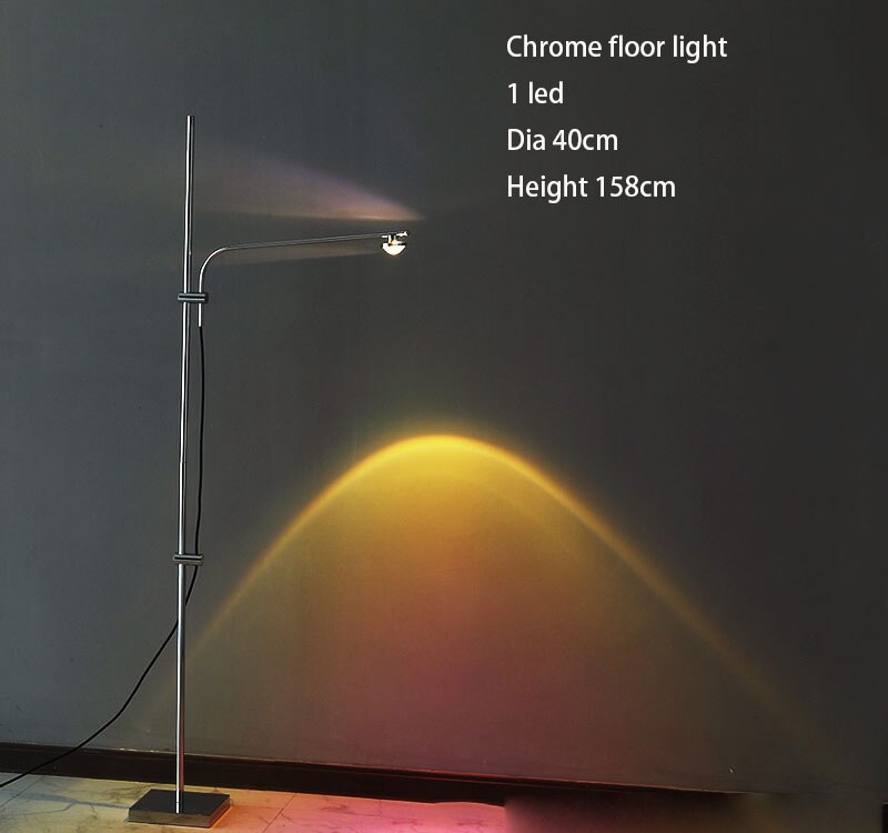 LED Sunset Floor Lamp - Dimmable Ambient Lighting for Living Room, Bedroom & Outdoor Decor - Perfect for Relaxation, Parties & Mood Setting