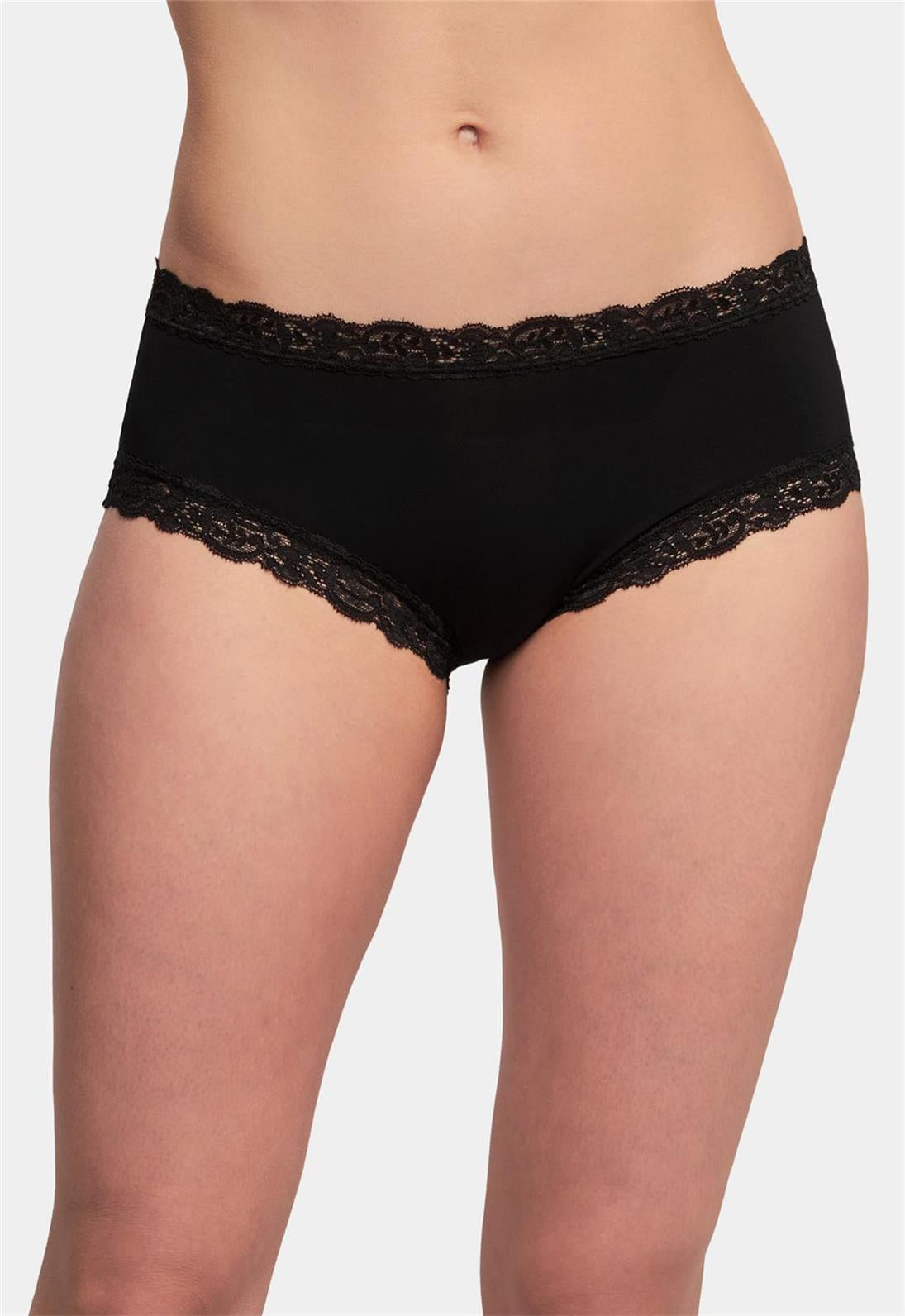High Waist Boyshort Underwear for Women - Comfortable Cotton Panties for Everyday Wear - Perfect for Yoga, Lounge & Sleep