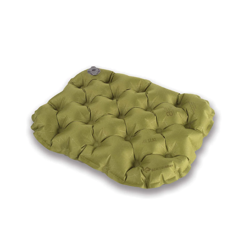 Sea to Summit Air Seat - Ultralight Inflatable Camping Seat Pad for Hiking, Backpacking & Outdoor Adventures - Compact & Portable for Travel, Picnics & Beach Use