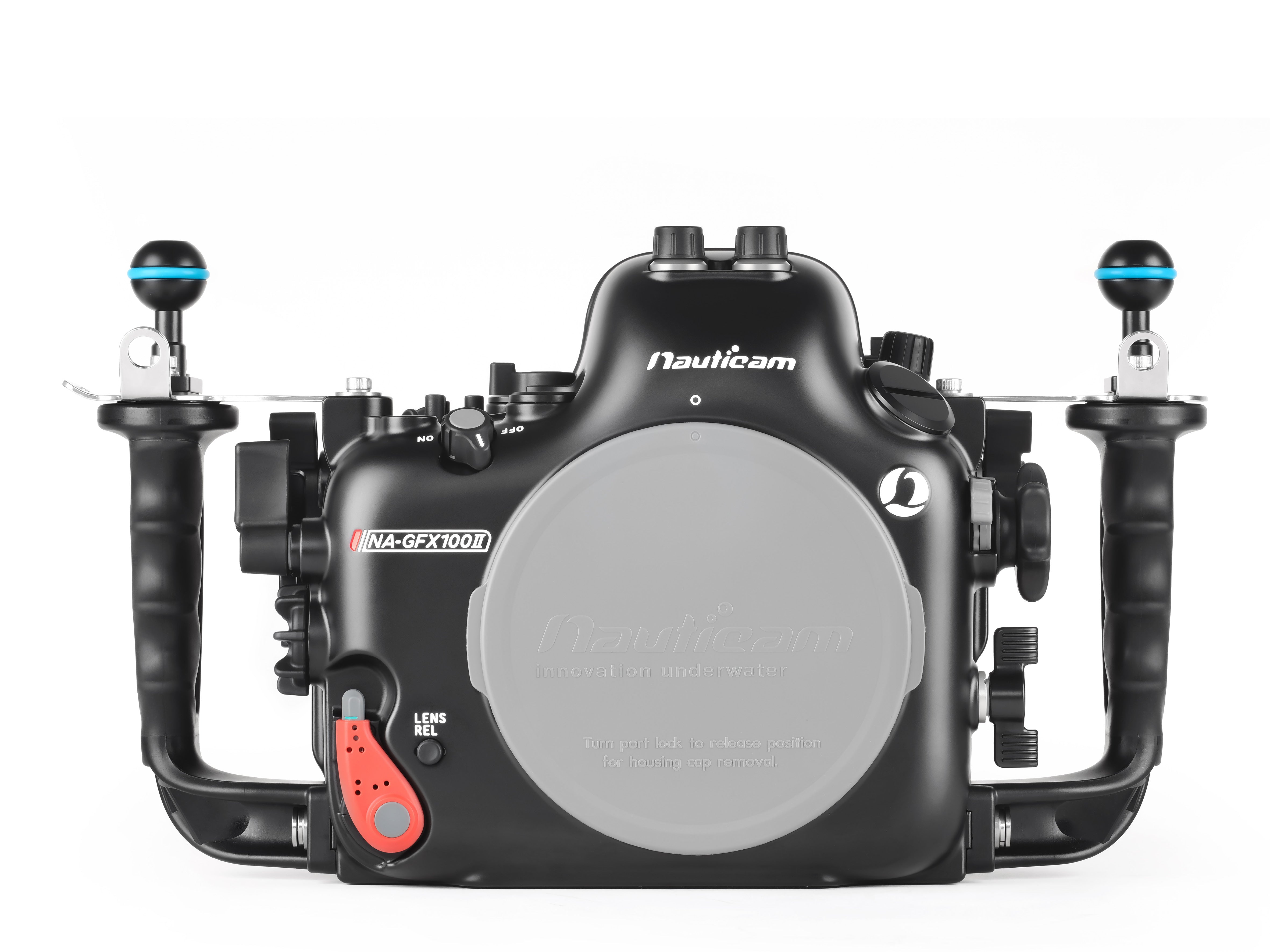 Nauticam NA GFX100II Waterproof Underwater Housing for Fujifilm GFX100II Camera - Professional Dive Photography Gear for Scuba, Snorkeling & Marine Exploration