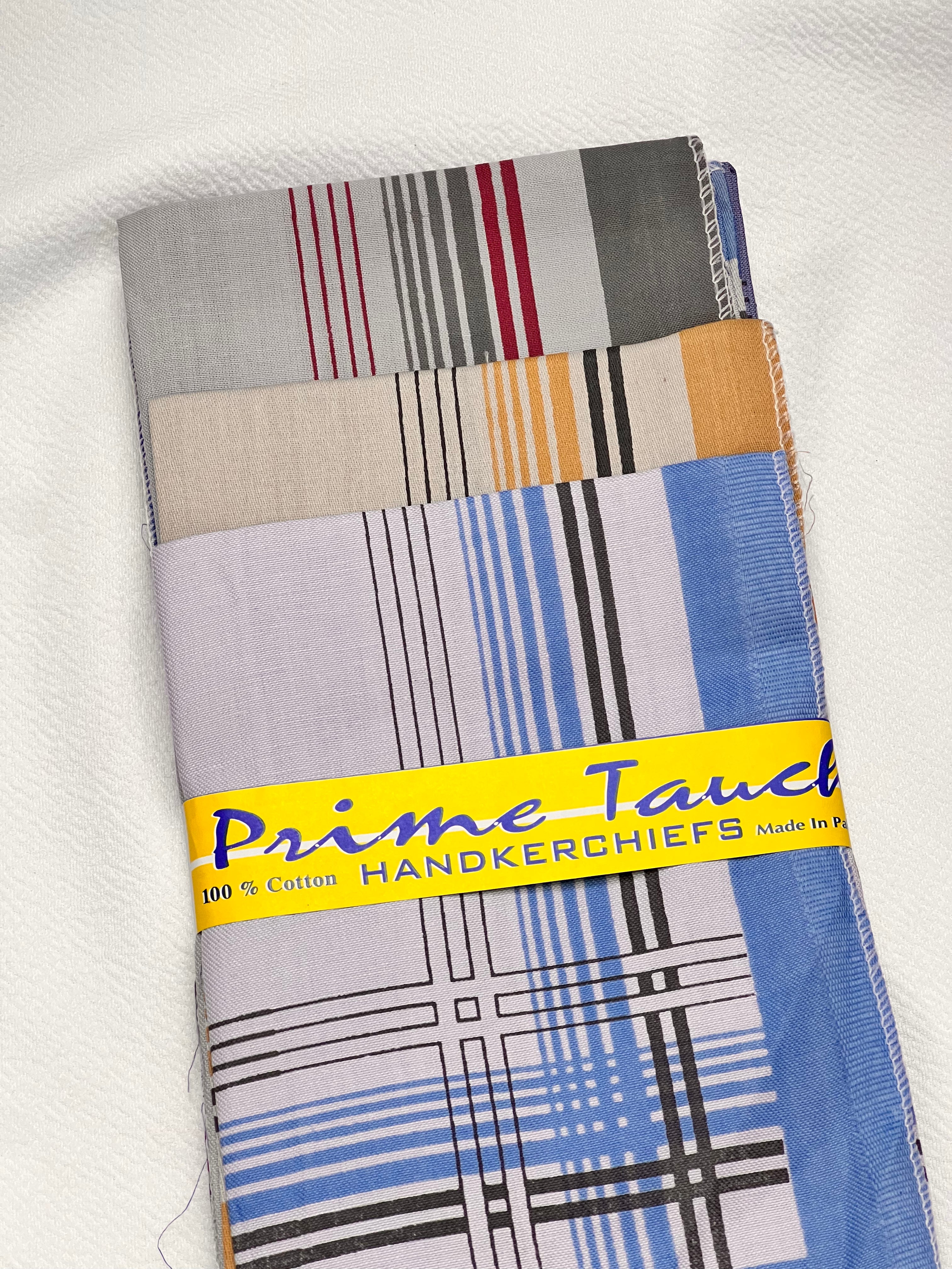 Premium Cotton Handkerchief Set - 12-Piece Mixed Color Pocket Squares for Men & Women - Perfect for Weddings, Parties & Everyday Use