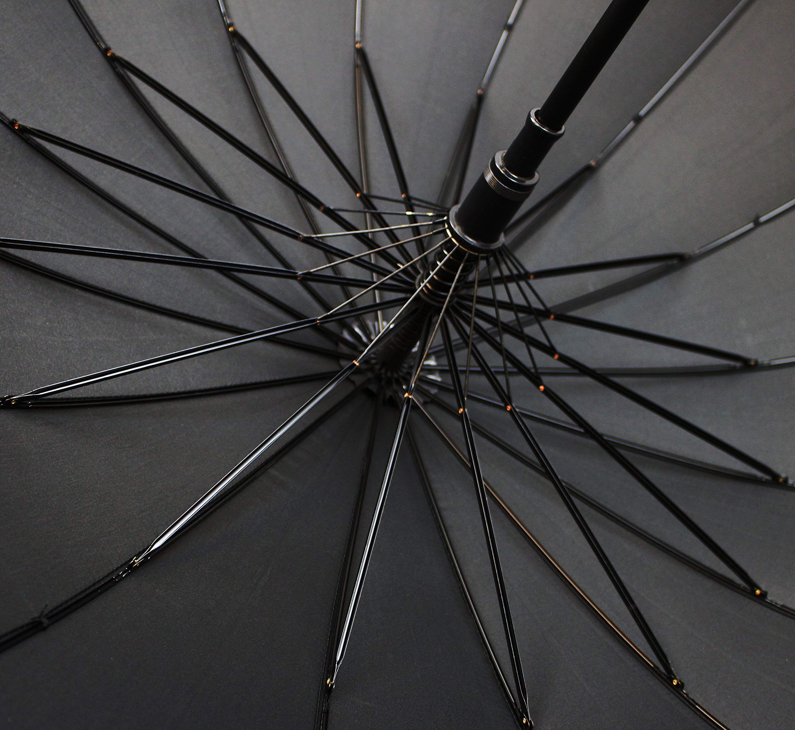 Windproof Samurai Umbrella - 8 Bone Ninja Design for Outdoor Use