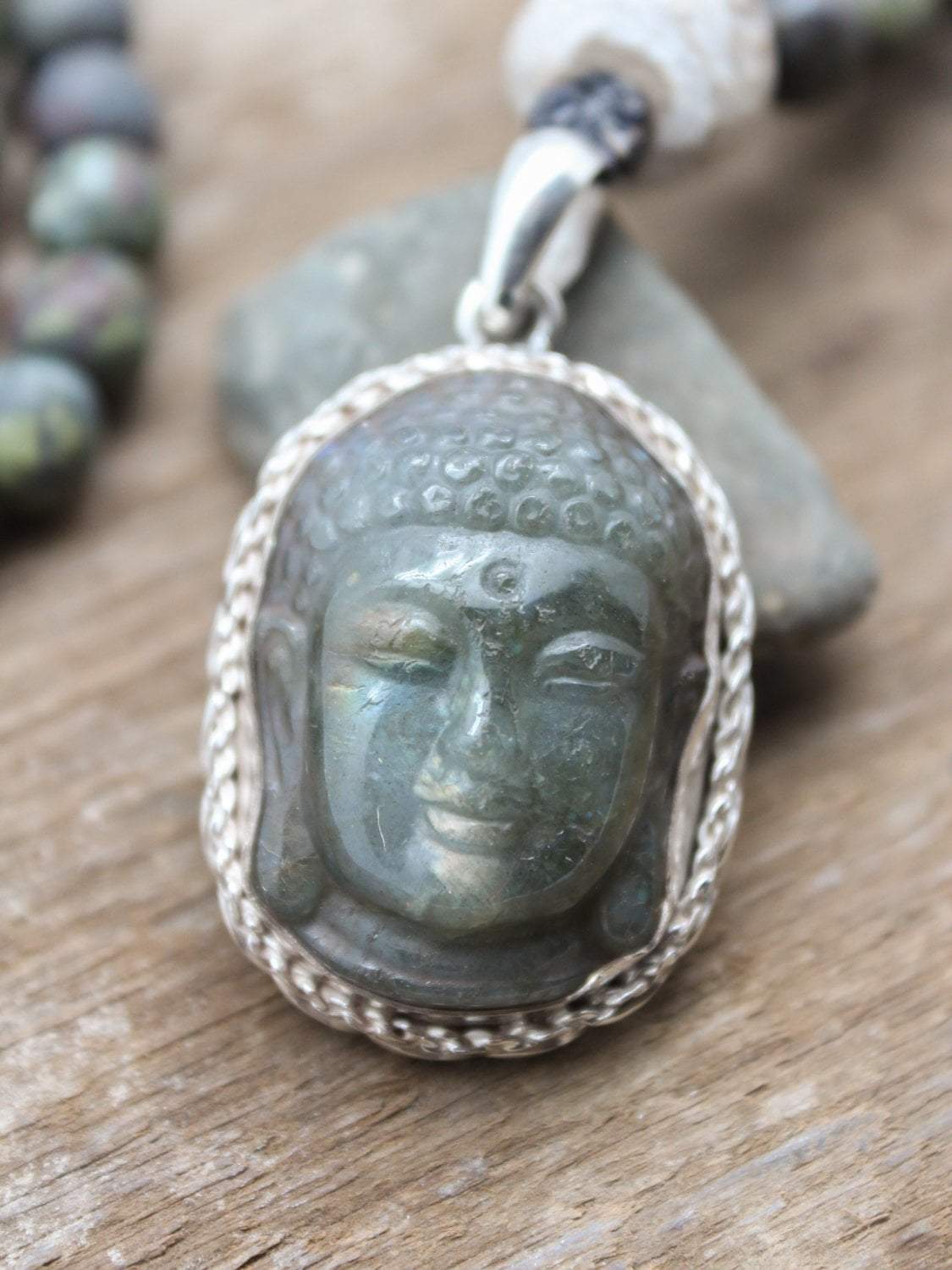 Grounding Life Force Mala Beads - Authentic Healing Gemstone Necklace for Meditation, Yoga & Spiritual Balance | Perfect for Mindfulness Practice, Energy Cleansing & Chakra Alignment