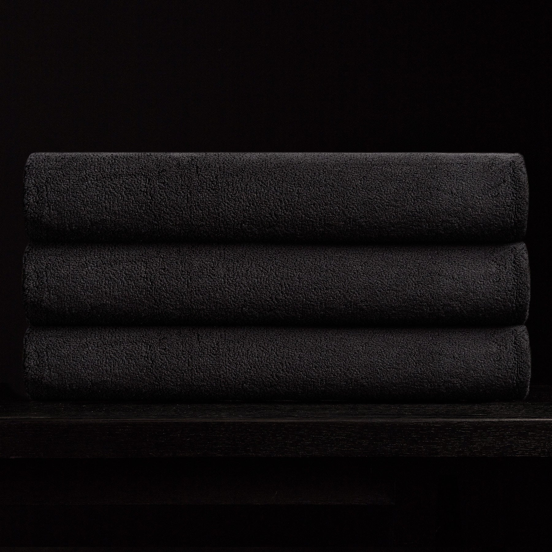 Premium Black Bath Sheet - Extra Large, Super Soft & Absorbent Towel for Spa, Bathroom & Beach Use
