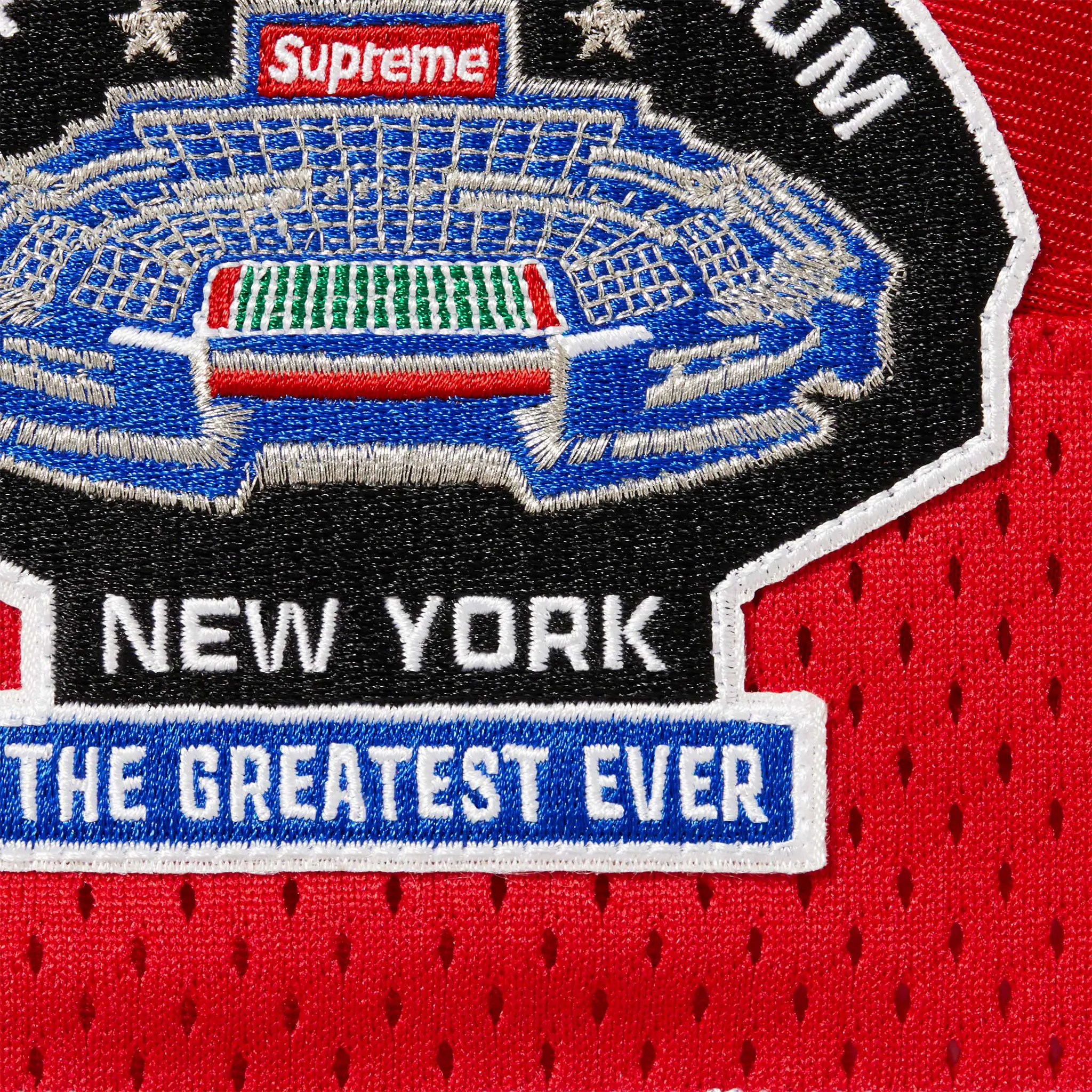 Supreme Championship Red Football Jersey (FW23) - Authentic NFL Style Jersey for Fans & Players - Perfect for Game Day, Tailgating & Sports Events