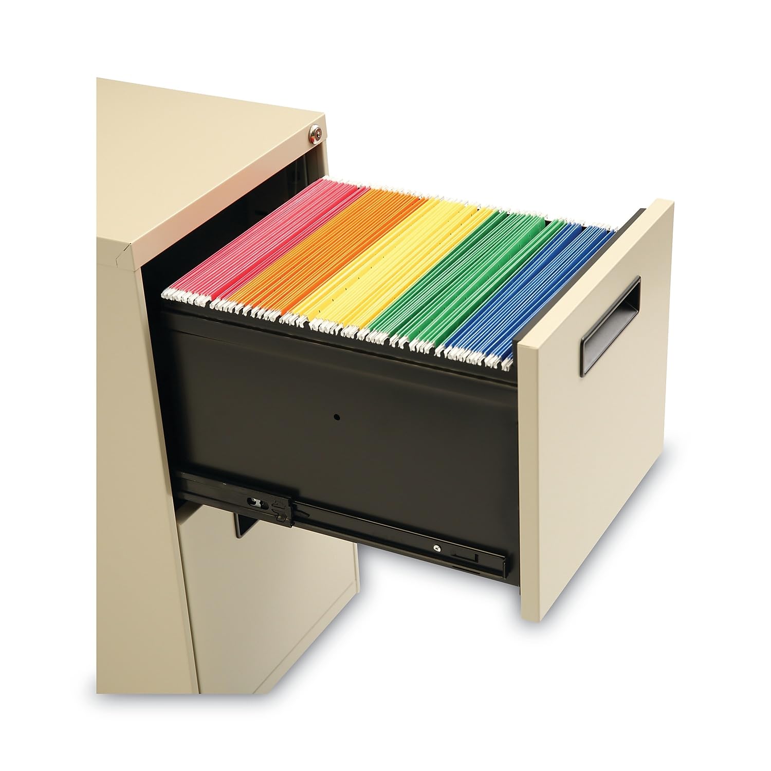 Alera ALEPAFFPY Small Putty File Cabinet - Compact Storage Solution for Home Office, Study, or Workspace Organization