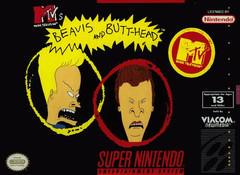 Beavis and Butthead SNES Game - Classic Super Nintendo (SNES) Cartridge for Retro Gaming Enthusiasts | Perfect for Nostalgic Gaming Nights and Collectors