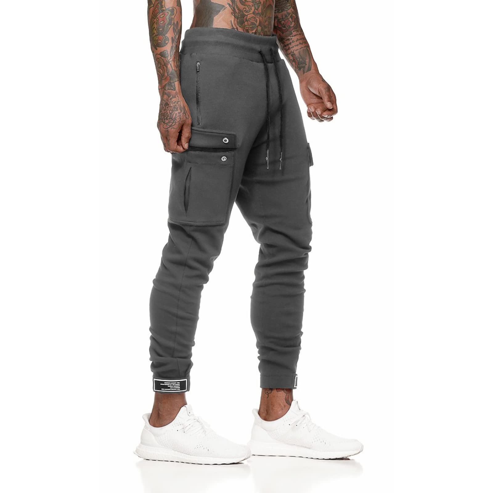Men's Casual Jogger Pants - Lightweight Comfortable Stretch Athletic Pants for Running, Workout & Outdoor Activities | Spring & Fall Fashion | All-Match Versatile Style