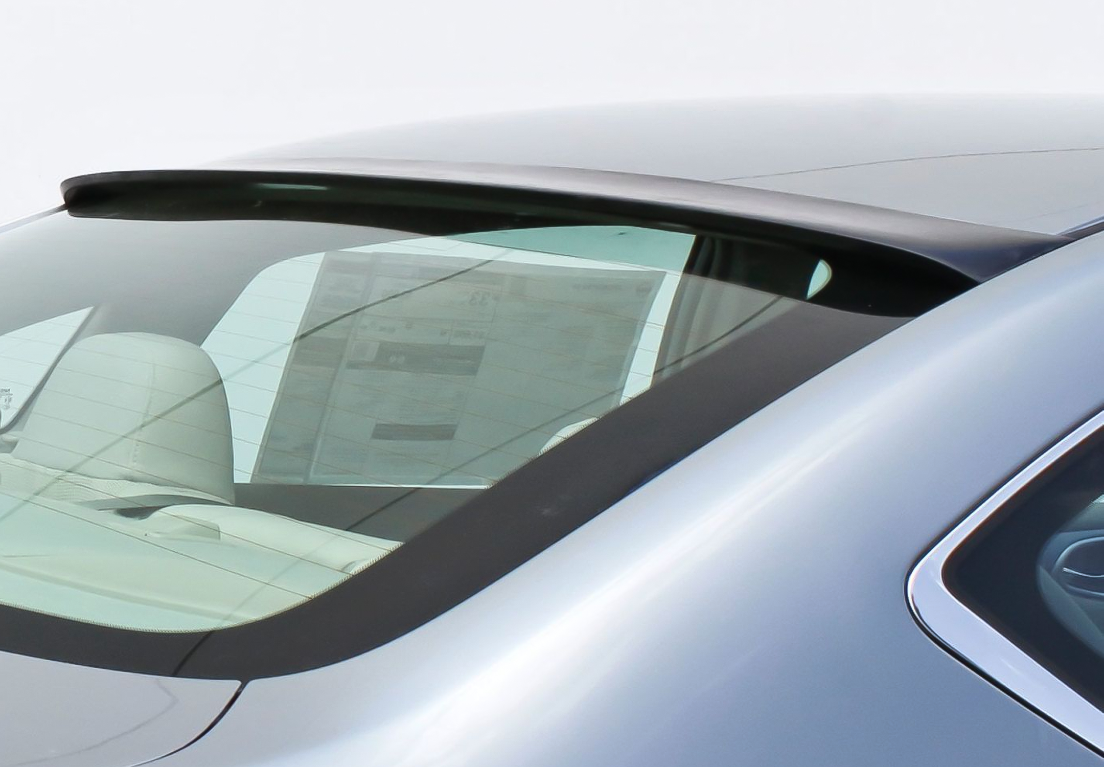2013-2015 Nissan Sentra Stillen Rear Roof Spoiler - Unpainted Performance Wing (KB13344) | Enhances Aerodynamics & Sporty Style for Sedan Customization