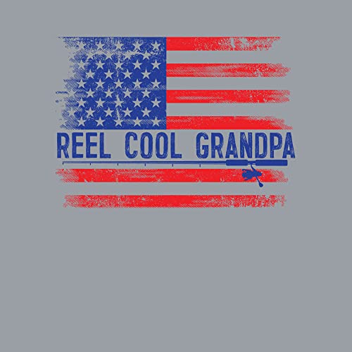 Sport Gray Flag Reel Cool Grandpa