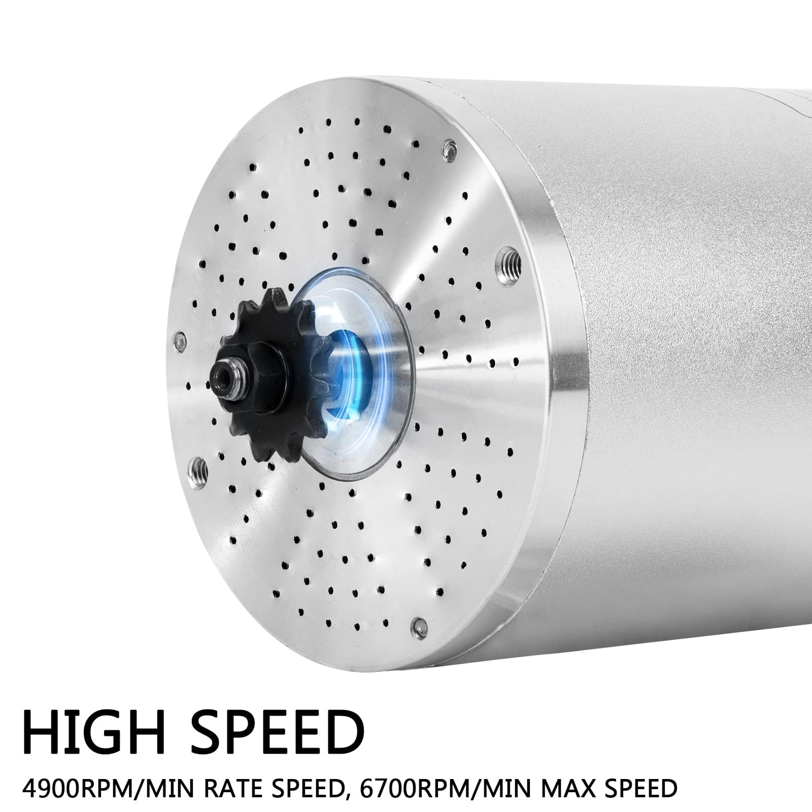 3000W 72V Brushless DC Motor Kit with 50A High Power Controller - Perfect for Electric Scooters, Go Karts & DIY EV Projects