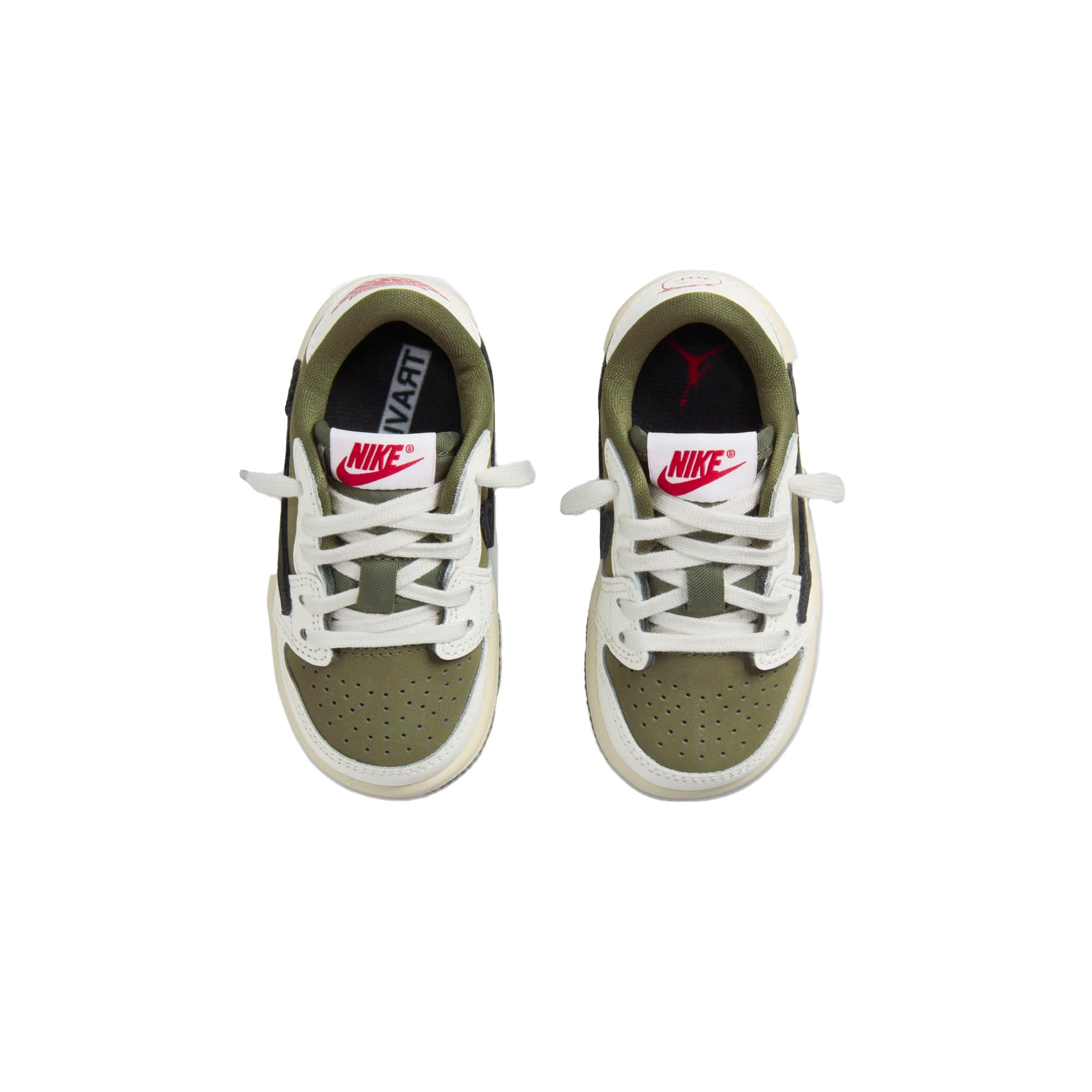Air Jordan 1 Retro Low OG SP Travis Scott 'Medium Olive' TD Sneakers (2024) - Limited Edition Men's Basketball Shoes for Casual Wear & Street Fashion