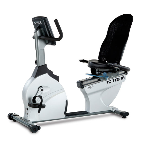 TRUE Fitness ES900 Recumbent Exercise Bike with T9 Touchscreen - Home Gym Equipment for Low-Impact Cardio Workouts & Physical Therapy