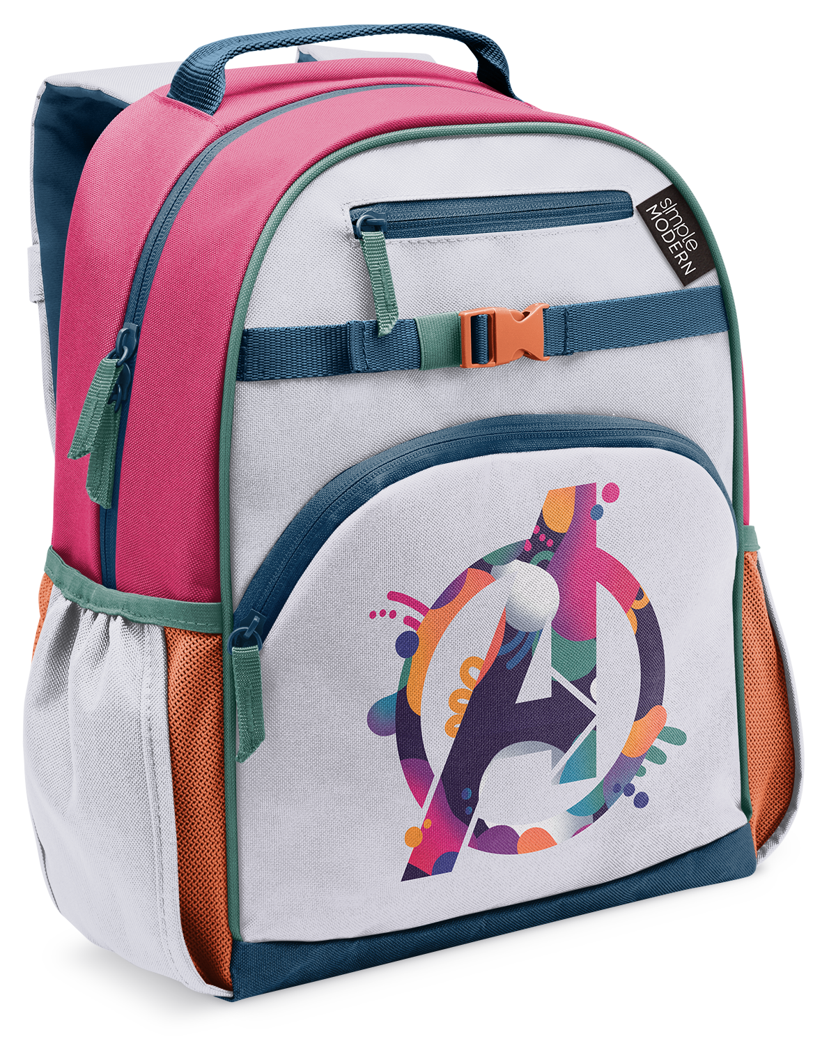 Fletcher Kids' Backpack Medium - Durable School Backpack for Boys & Girls - Lightweight Bookbag for Elementary Students - Perfect for School, Travel & Daily Use