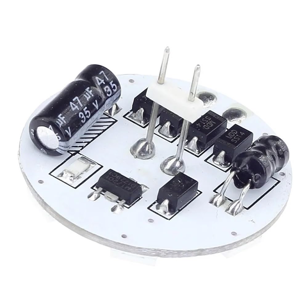 20pcs G4 LED Bulbs 10-30V AC/DC Low Voltage SMD 5050 Round Board Lights - Warm White & Cool White Options for Home, RV, Boat, and Cabinet Lighting