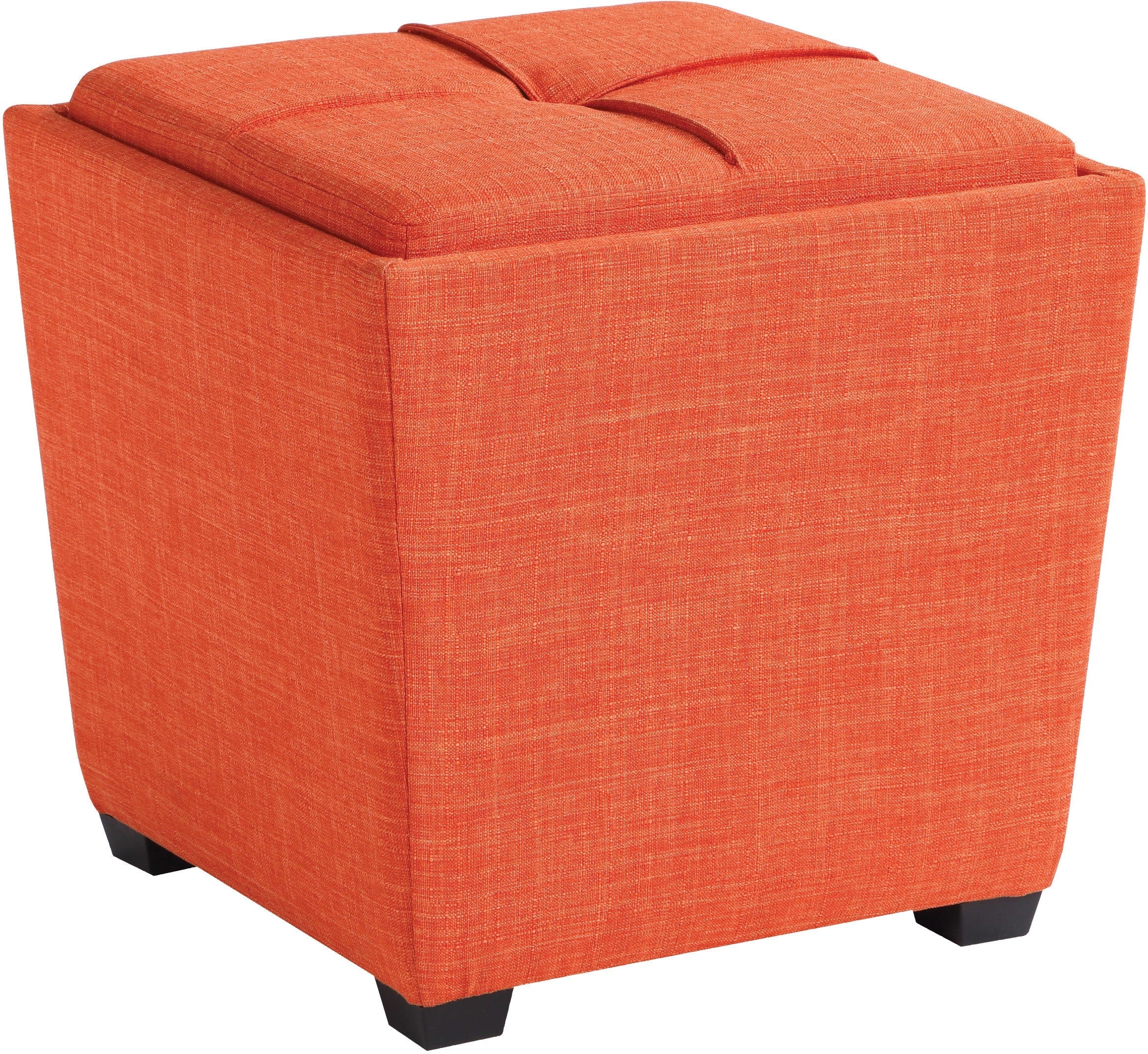 Office Star Rockford Storage Ottoman [RCK361] - Multi-Functional Footrest & Hidden Storage Bench for Living Room, Bedroom, or Office
