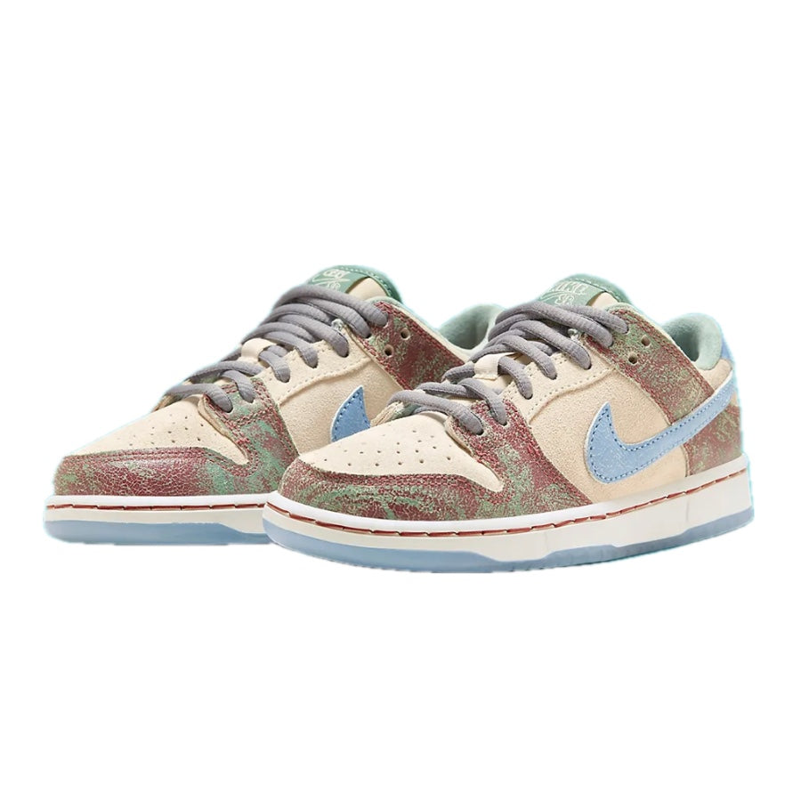 Nike SB Dunk Low Crenshaw Skate Club (PS) - Sail Light Blue Cedar - Men's Skateboarding Shoes for Street Style & Casual Wear