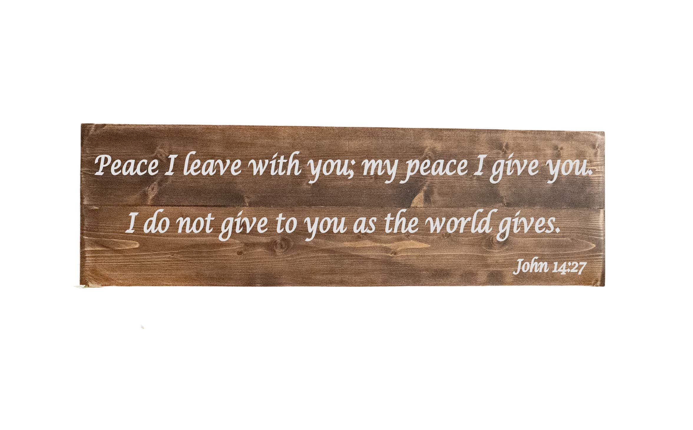 Custom Bible Verse Wood Sign - Personalized Christian Wall Decor with Scripture - Handmade Wooden Art for Home, Church & Gift Giving