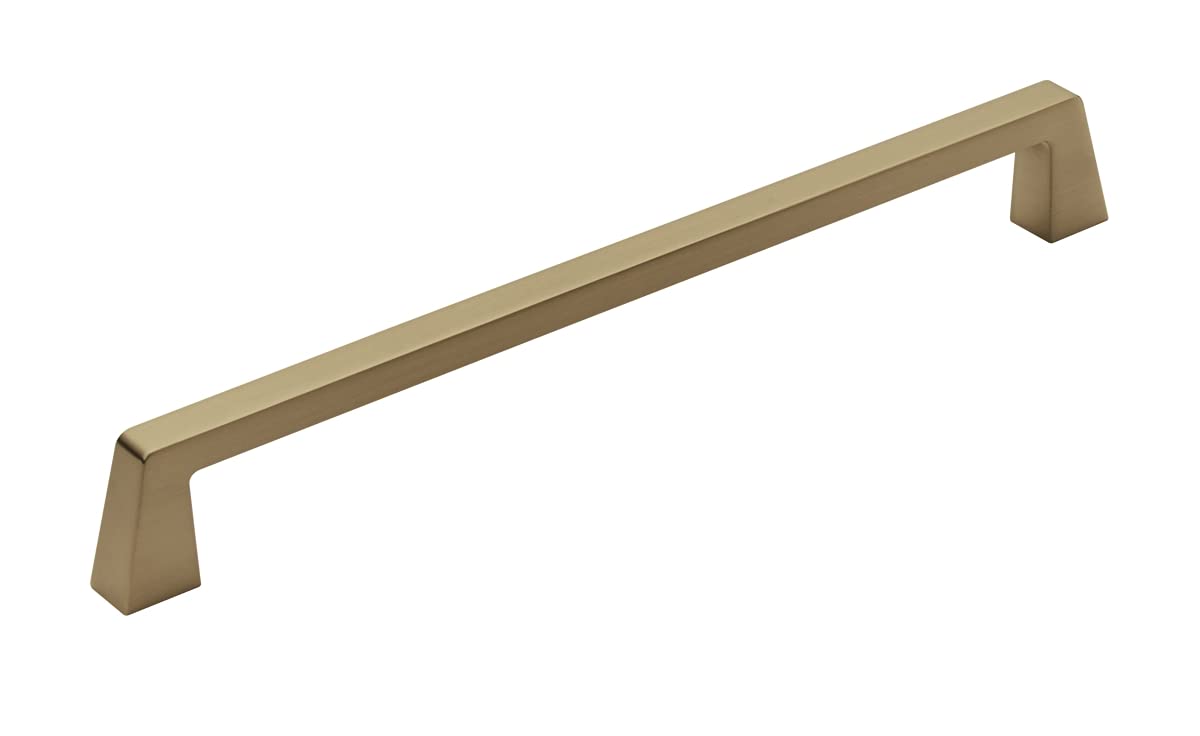 12 Inch Blackrock Center to Center Appliance Pull Handle in Golden Champagne - Perfect for Kitchen Cabinets, Drawers & Furniture Hardware Upgrade