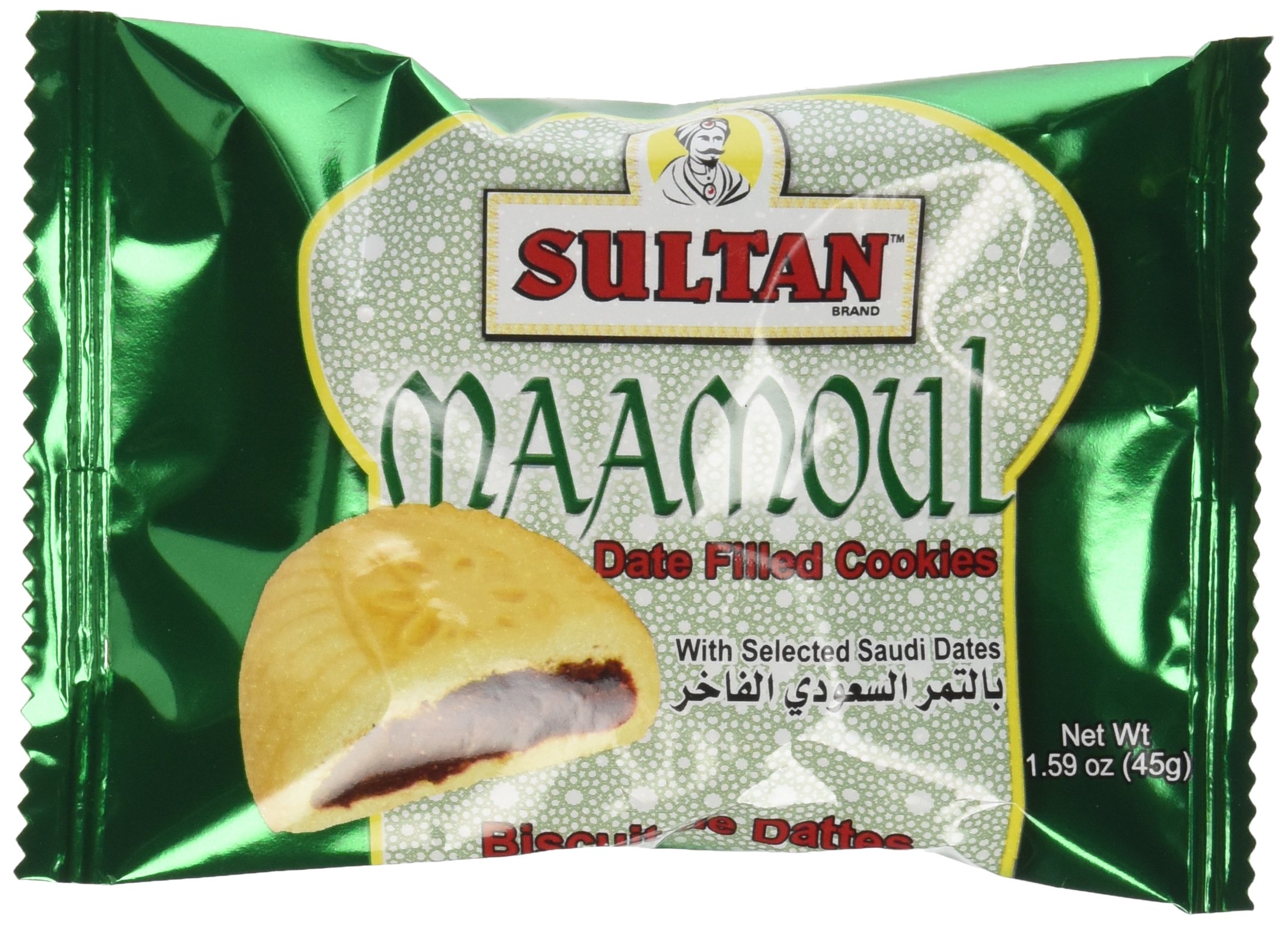 Sultan Maamoul Date Cookies (12 Pieces) - Perfect for Gifting & Tea Time