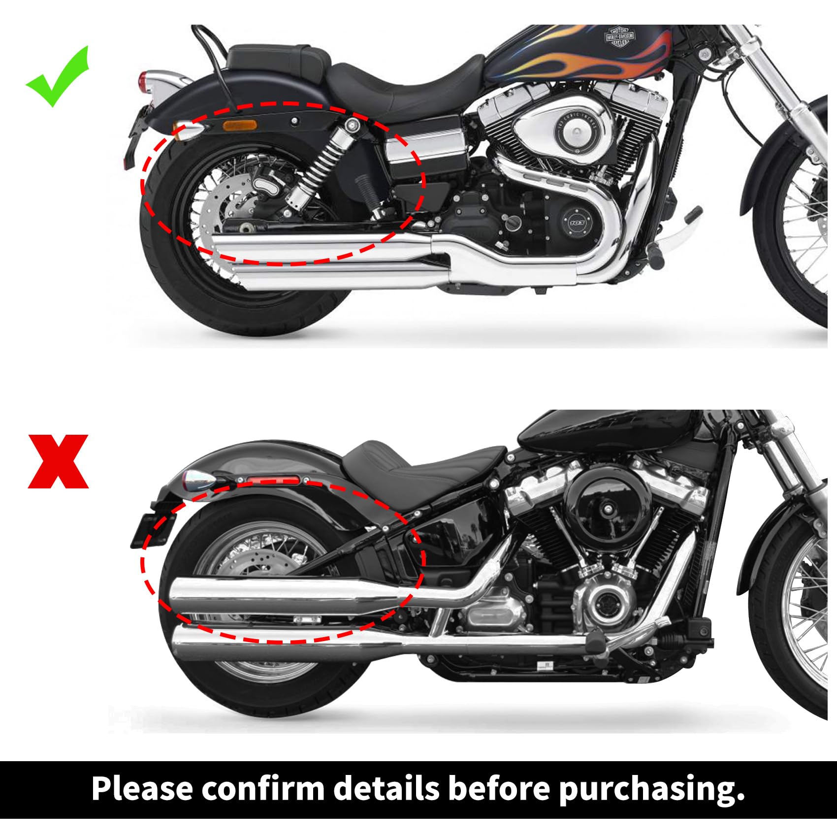 XFMT Matte Black Hard Motorcycle Saddlebags & Trunk for Harley Touring Models (Road King, Street Glide, Road Glide, Electra Glide Ultra Classic 1994-2013) - Durable Storage Solution for Long Rides & Road Trips
