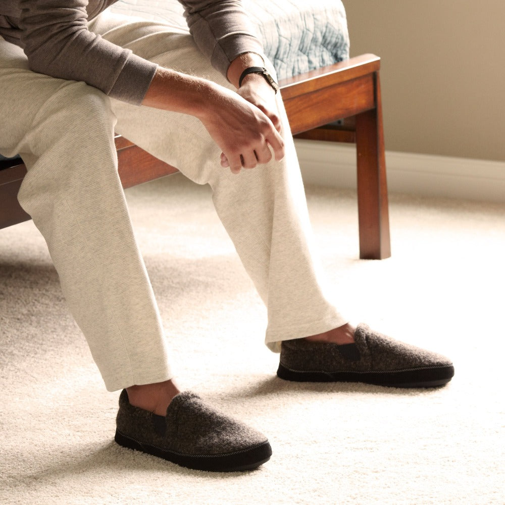 Men's Fave Gore Moc Slippers with Cloud Cushion® Comfort - Cozy House Shoes for Indoor & Outdoor Wear, Perfect for Lounging, Errands and Travel