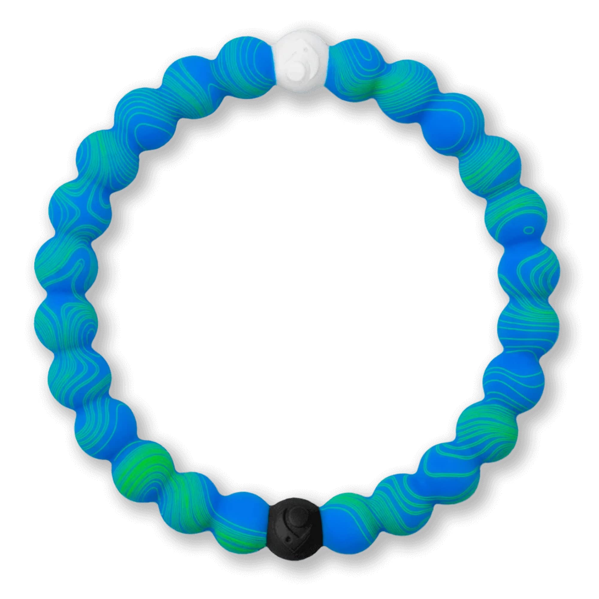 Lokai Beaded Bracelet for Women & Men - Silicone Fashion Jewelry for Health Awareness & Charity Support - Adjustable Slides-On Design for Comfortable Fit - Perfect for Everyday Wear, Gifts & Fundraising Events