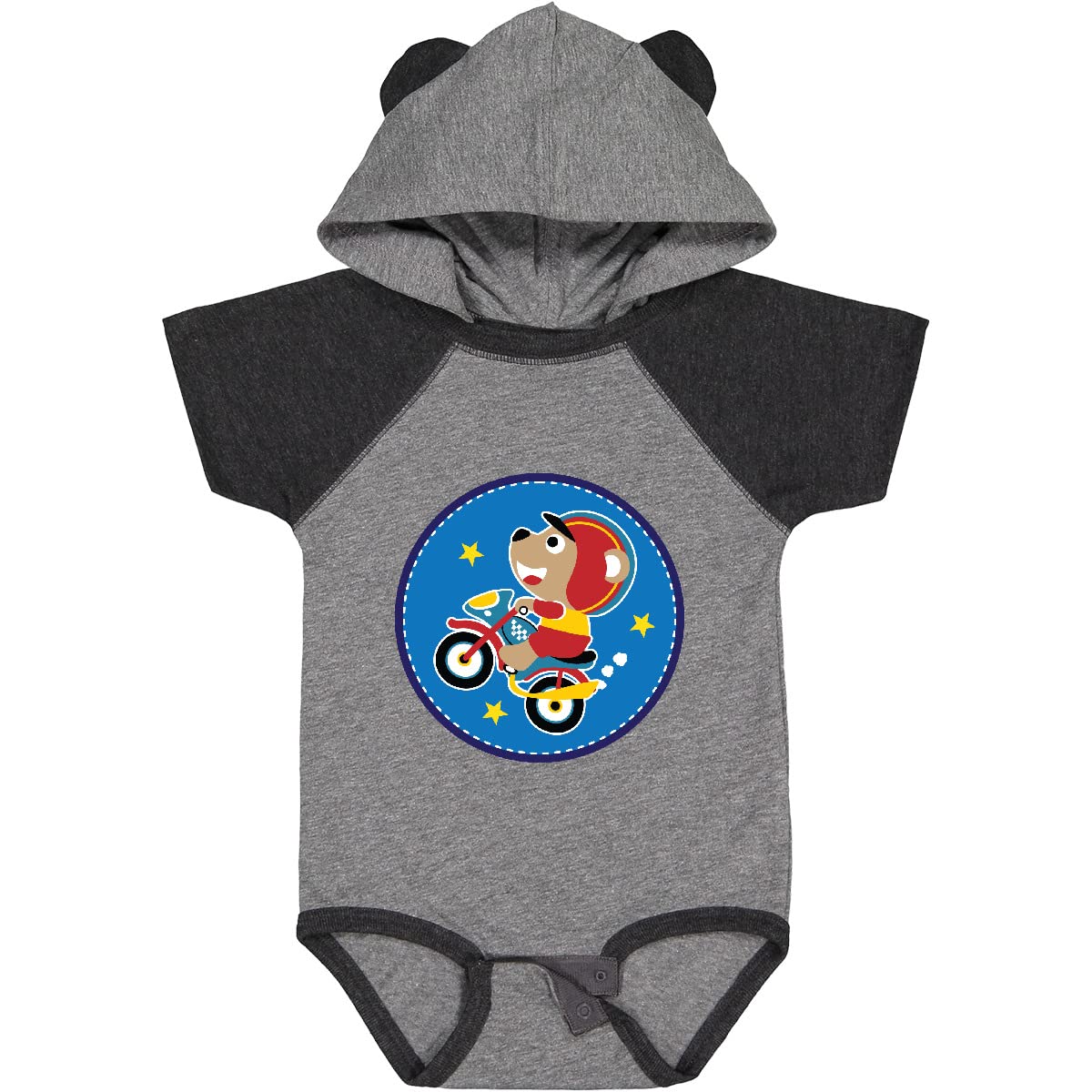 Inktastic Motorcycle Dirt Bike Racing Baby Bodysuit - Cute Infant Onesie for Bike Lovers - Perfect for Racing Events, Motorcycle Shows & Family Outings