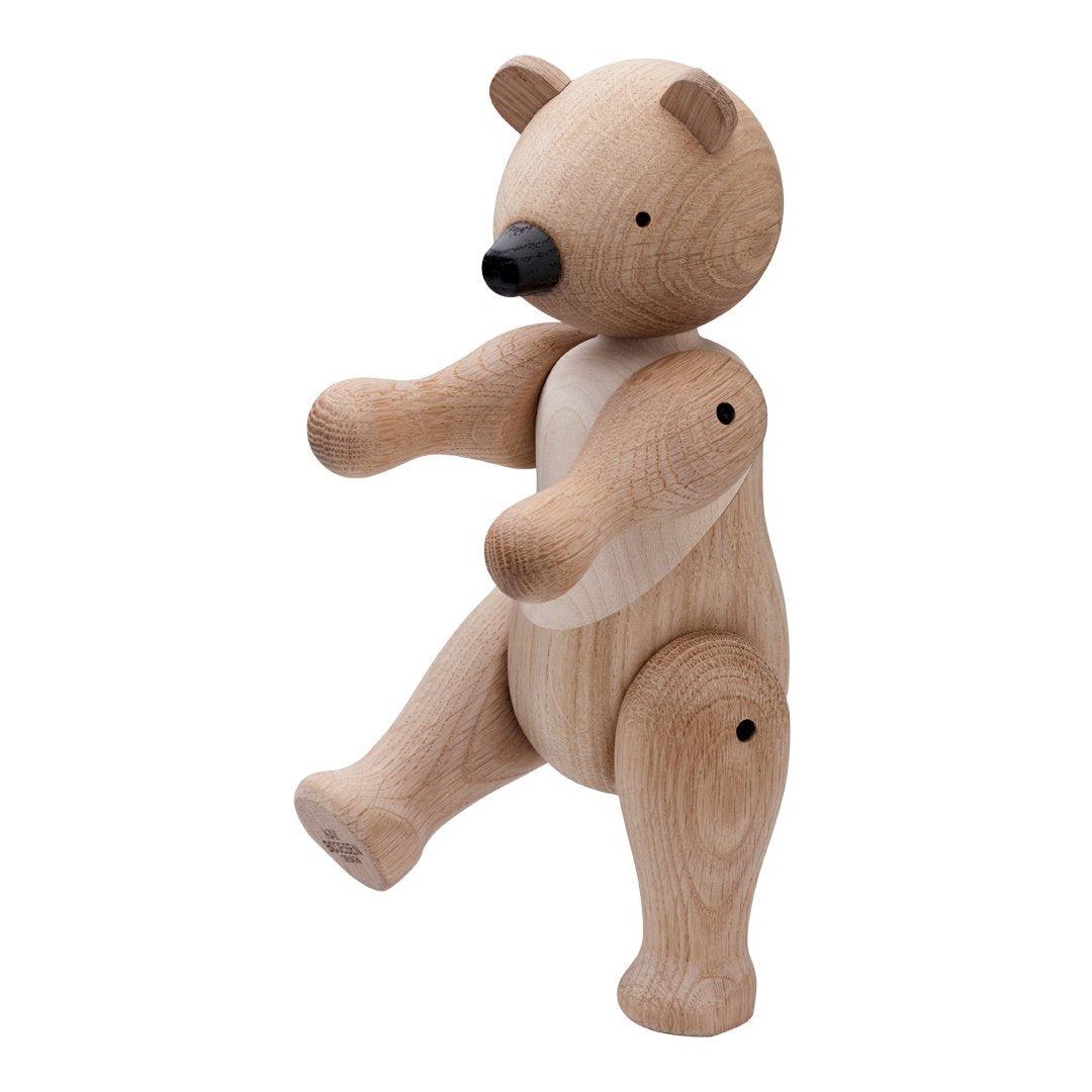 Kay Bojesen Wooden Bear Figurine - Handcrafted Scandinavian Design for Home Decor, Nursery & Gift Giving