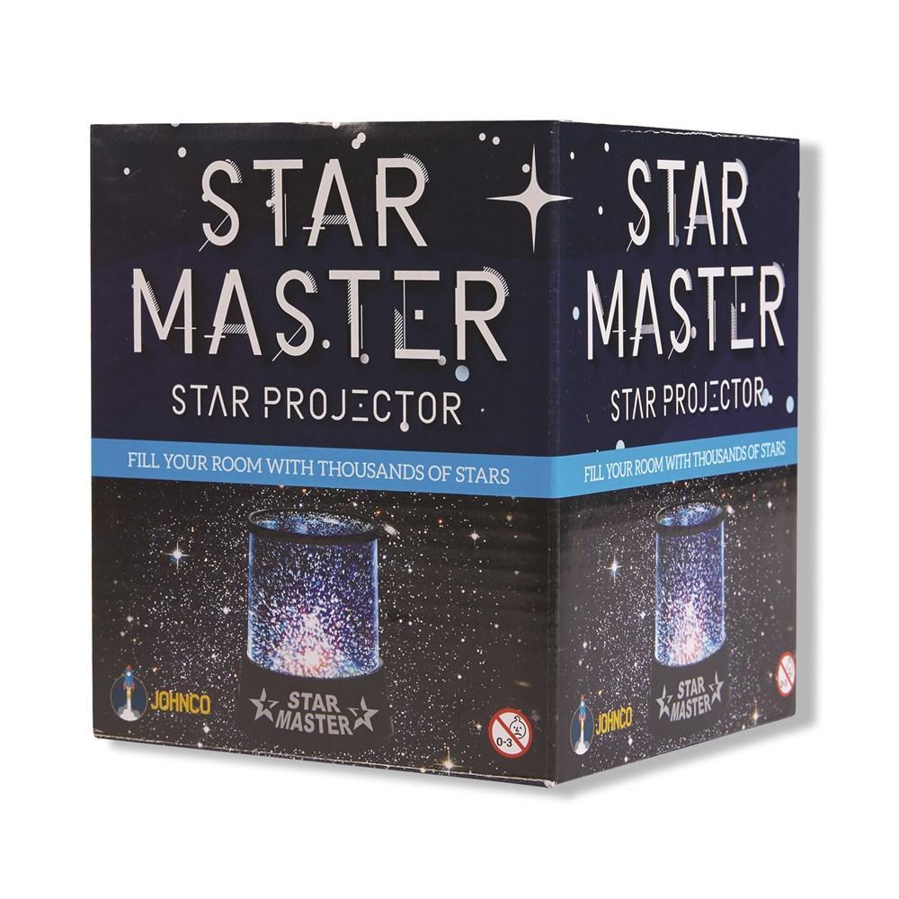 STAR MASTER Galaxy Projector - 360° Star Night Light for Kids & Adults - Perfect for Bedroom, Nursery, Home Theater & Relaxation