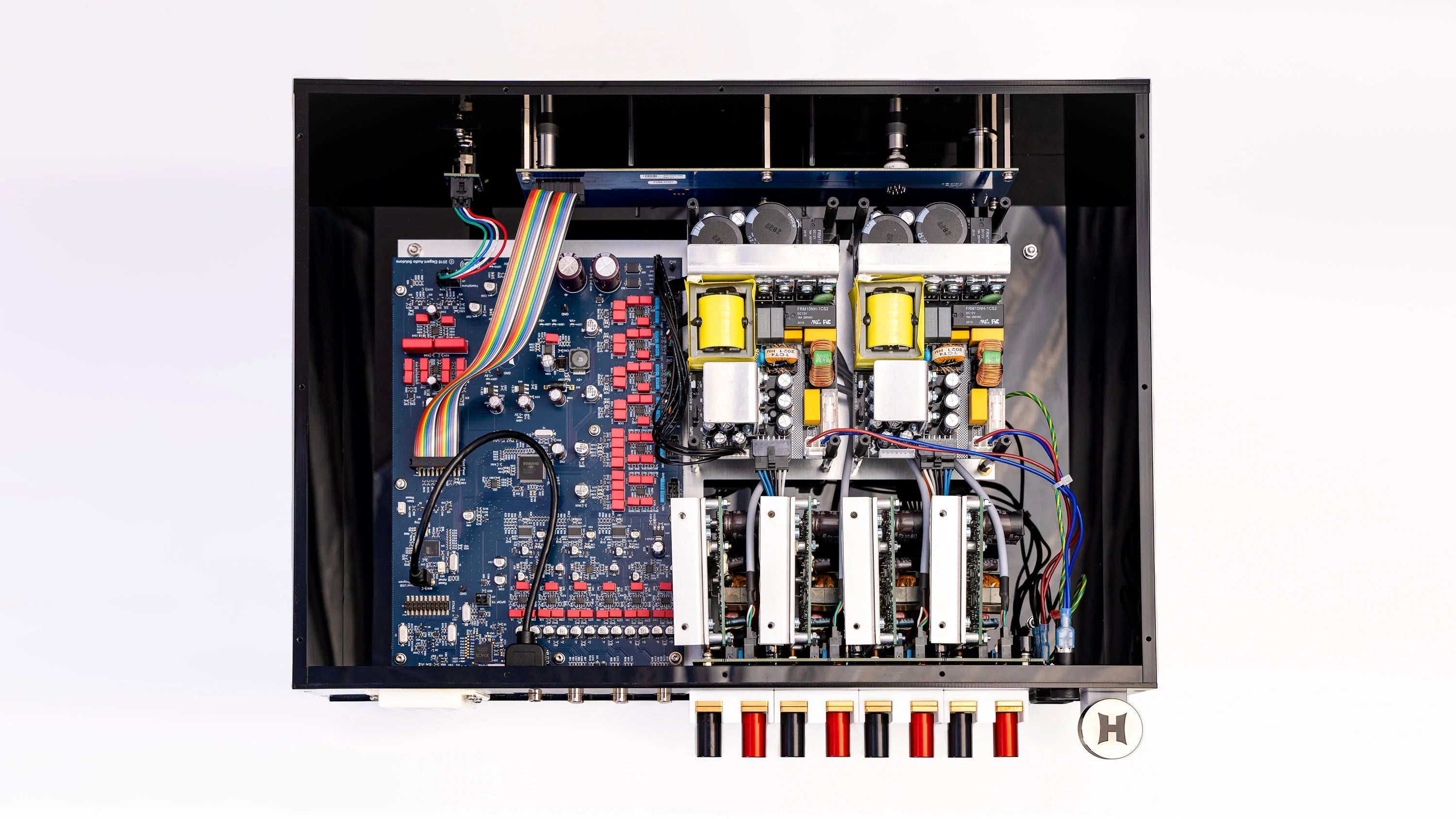 Daniel Hertz Maria 800 4 Channel Integrated Amplifier - High Power Home Theater & Stereo Audio System for Music, Movies & Gaming