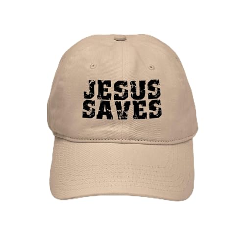 Khaki - Jesus Saves Bk Cap