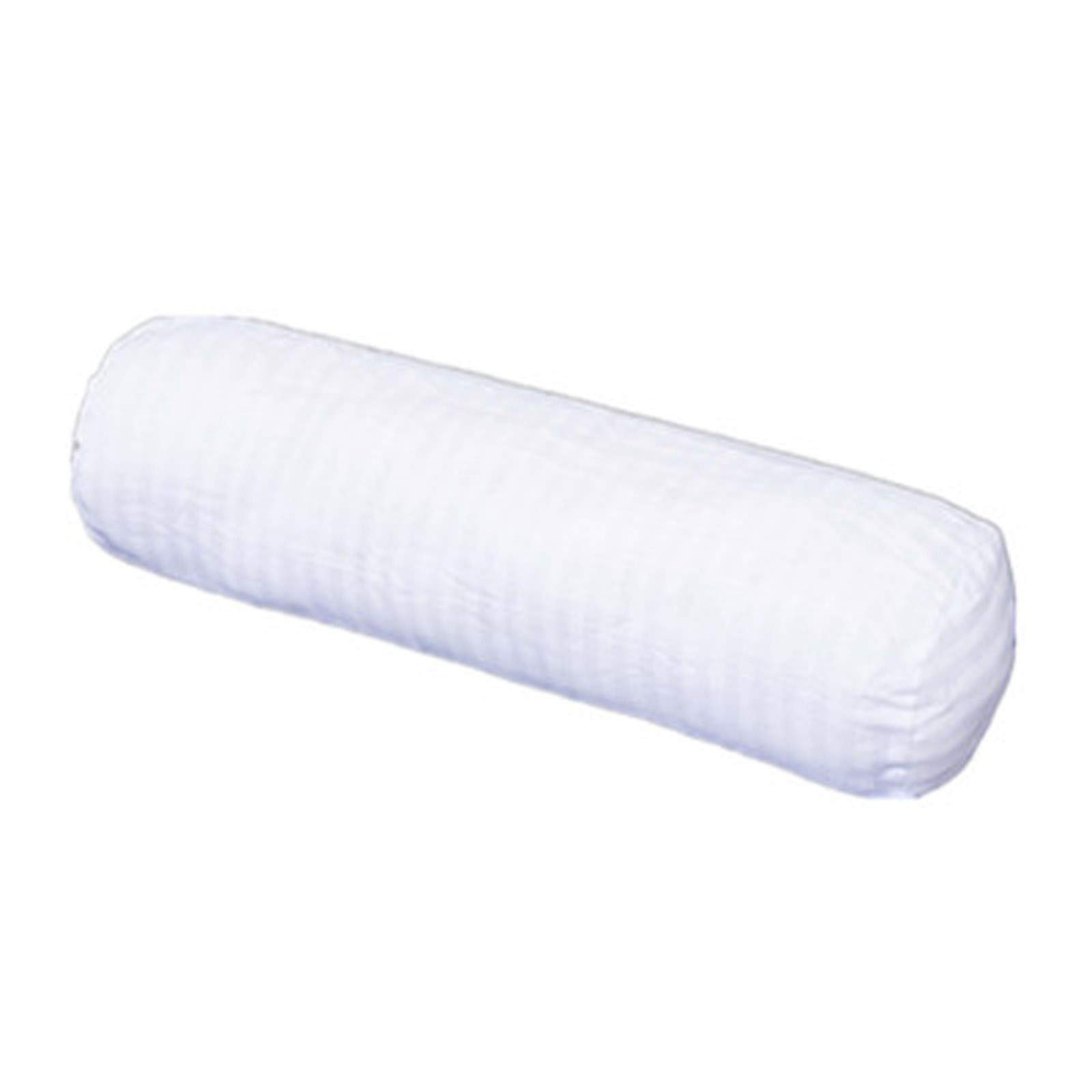 Soft Woolen Headboard Cushion Cover - Breathable Non-Woven Fabric Pillow Protector Case (White, Standard Size) for Bedroom, Hotel, Travel & Home Decor
