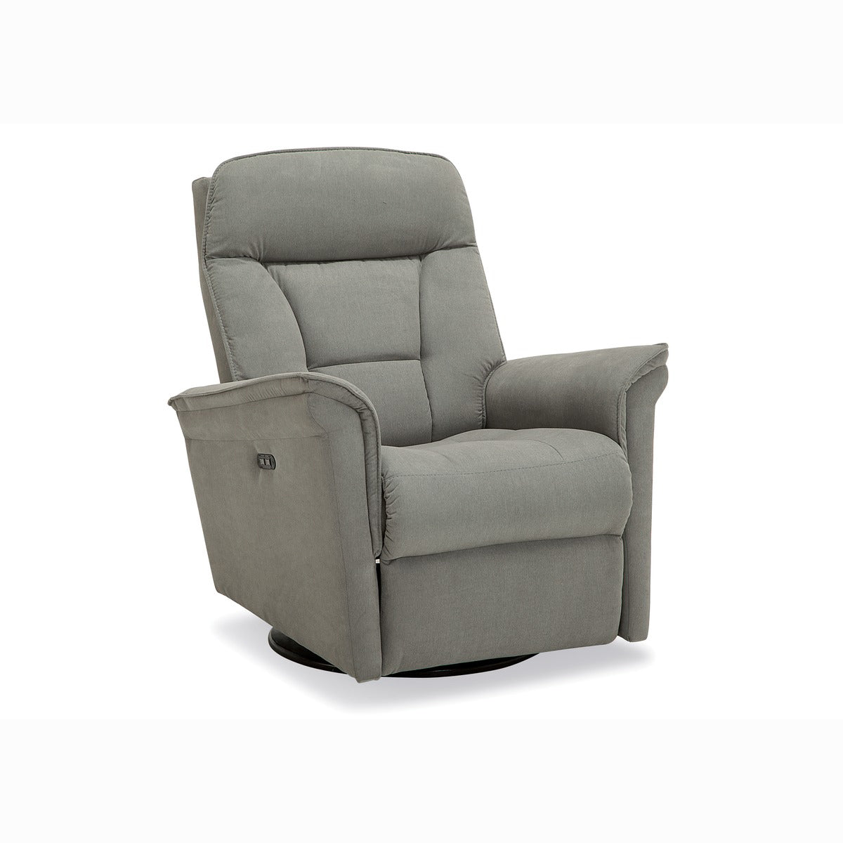 Palliser Custom Swivel Glider Power Recliner Chair with Adjustable Headrest - Stonegate II Collection | Modern Living Room Furniture for Relaxation & Home Theater Seating