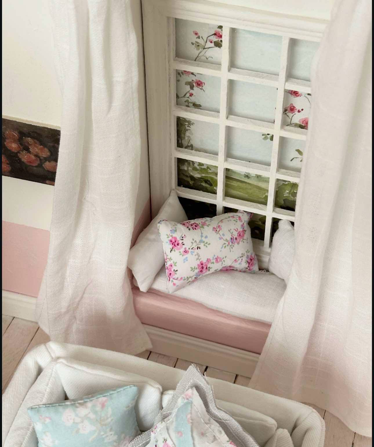 Handcrafted Miniature Prairie Room Boxes by Ben Peck Whitson - Perfect for Dollhouse Decor, Collectibles & Home Display