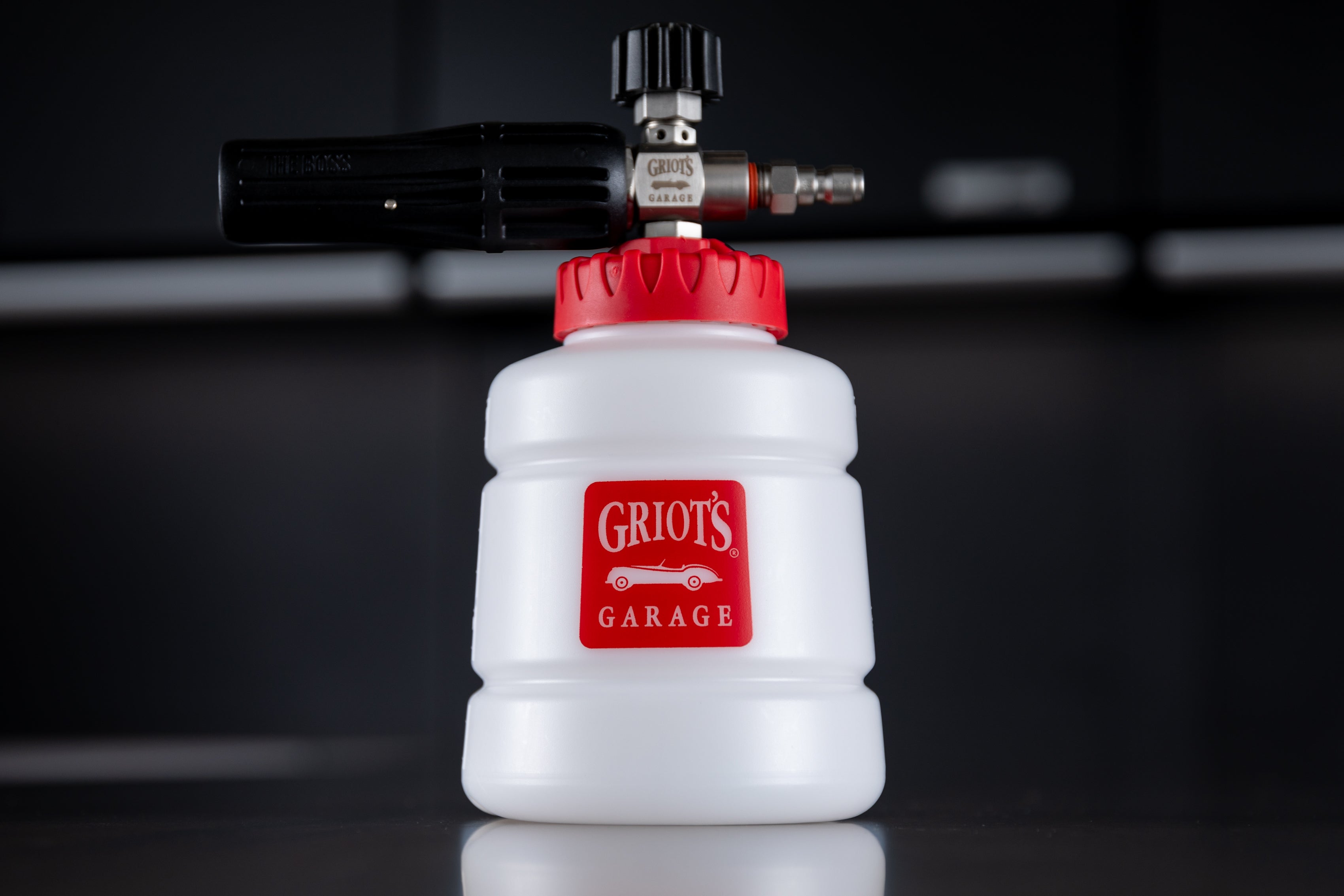 Griot's Garage The Boss Foam Cannon - Premium Car Wash Foam Blaster with Adjustable Nozzle for Deep Cleaning & Detailing - Perfect for Home Car Washing, Auto Detailing & Pressure Washer Use