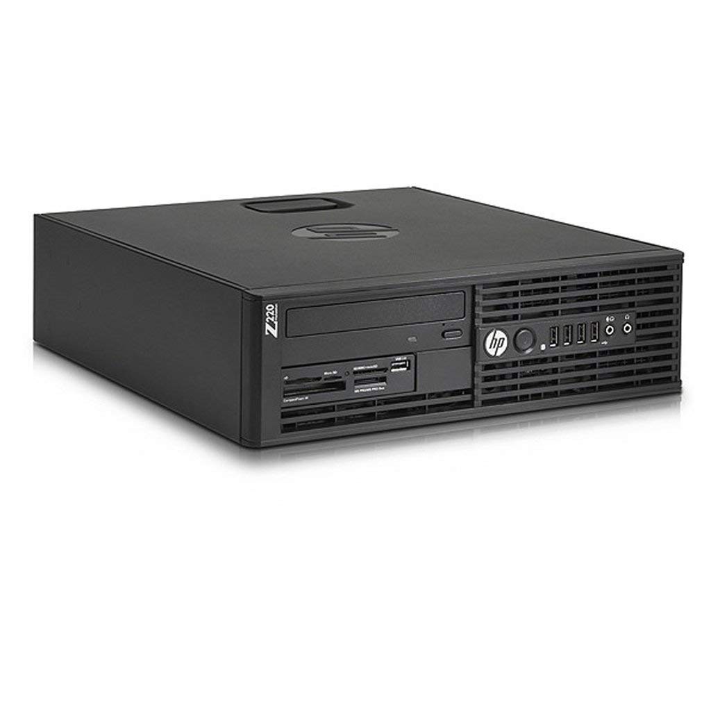 Renewed HP Z220 SFF Workstation Computer - Intel Core i5-3470 Quad-Core 3.2GHz, 8GB RAM, 256GB SSD, Intel HD Graphics 2500, Windows 10 Pro (Certified Refurbished) - Ideal for Office Work, Graphic Design & Home Computing