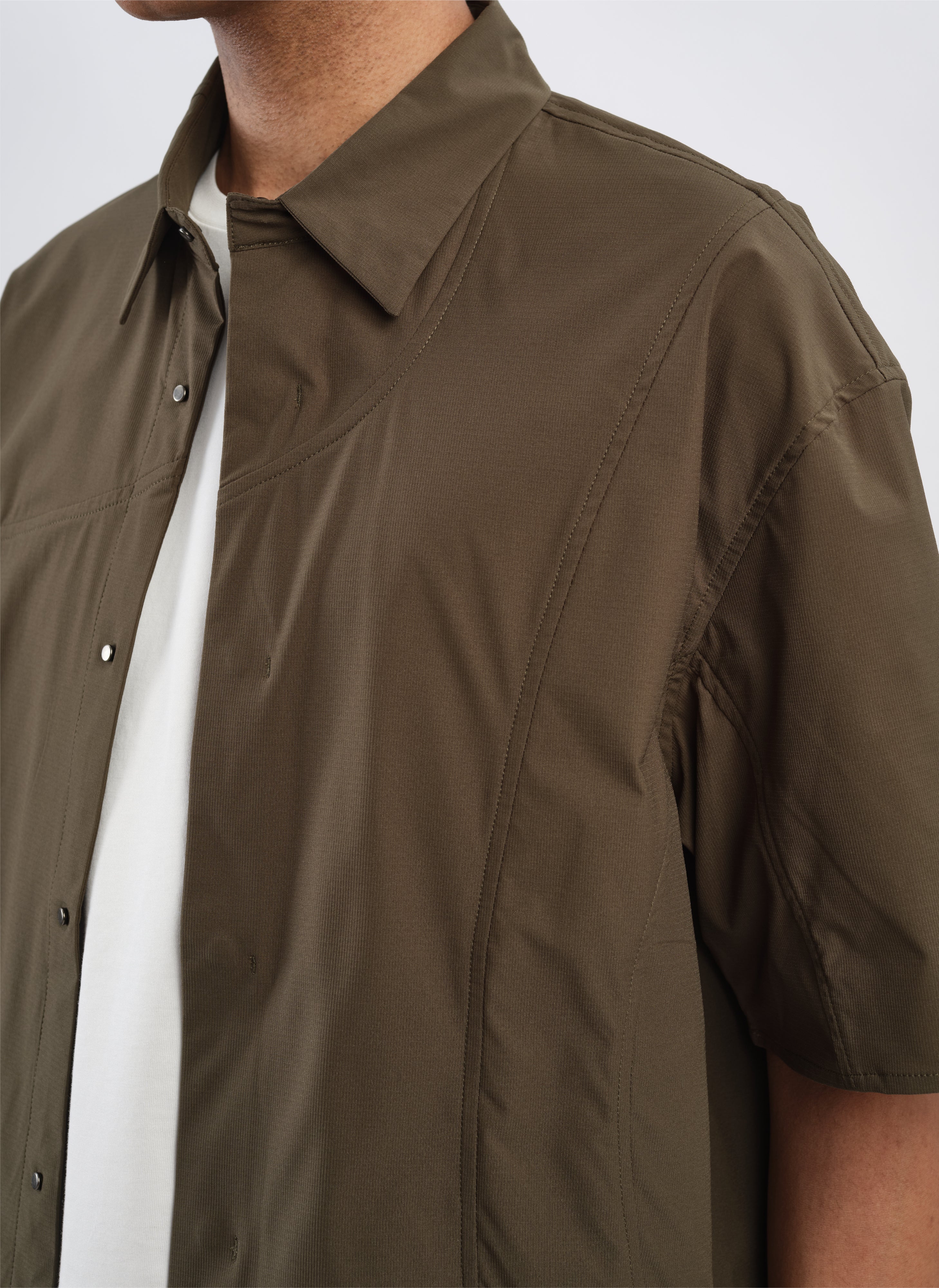 Mini RipStop Solotex Business Pack Blocking Shirt - Lightweight Travel & Office Workwear for Men | Perfect for Business Trips, Commuting & Professional Meetings