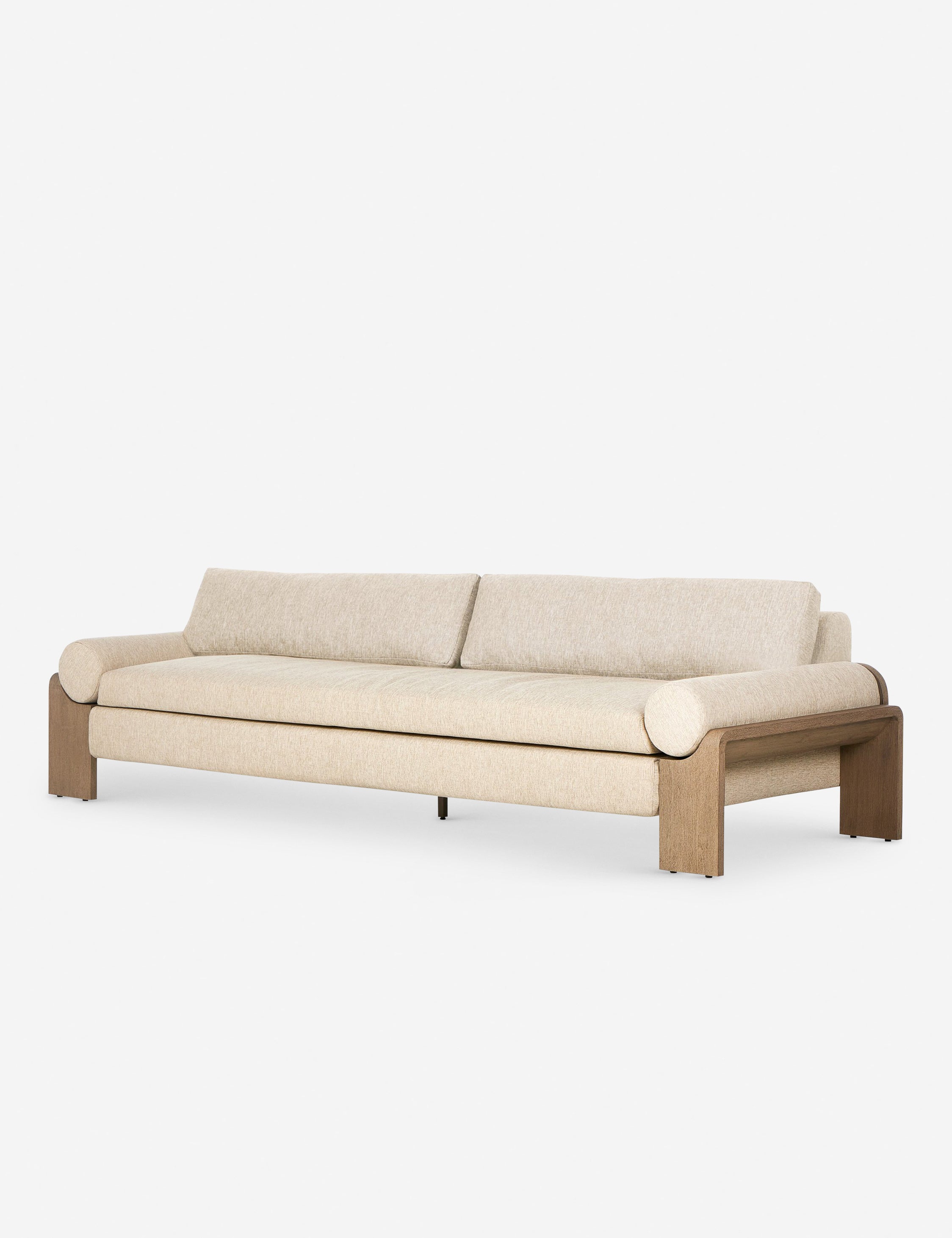 Giorgio Indoor Outdoor Sofa - Waterproof & Weather-Resistant Patio Furniture for Living Room, Garden, and Backyard Relaxation