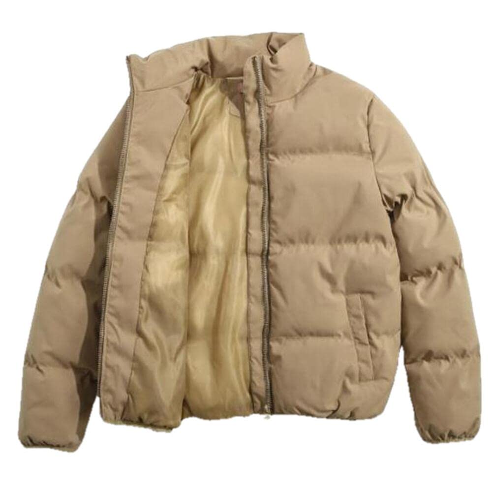 Women's Thick Winter Jacket - Warm Loose Fit Coat for Autumn & Cold Weather - Perfect for Outdoor Activities, Travel, and Daily Wear